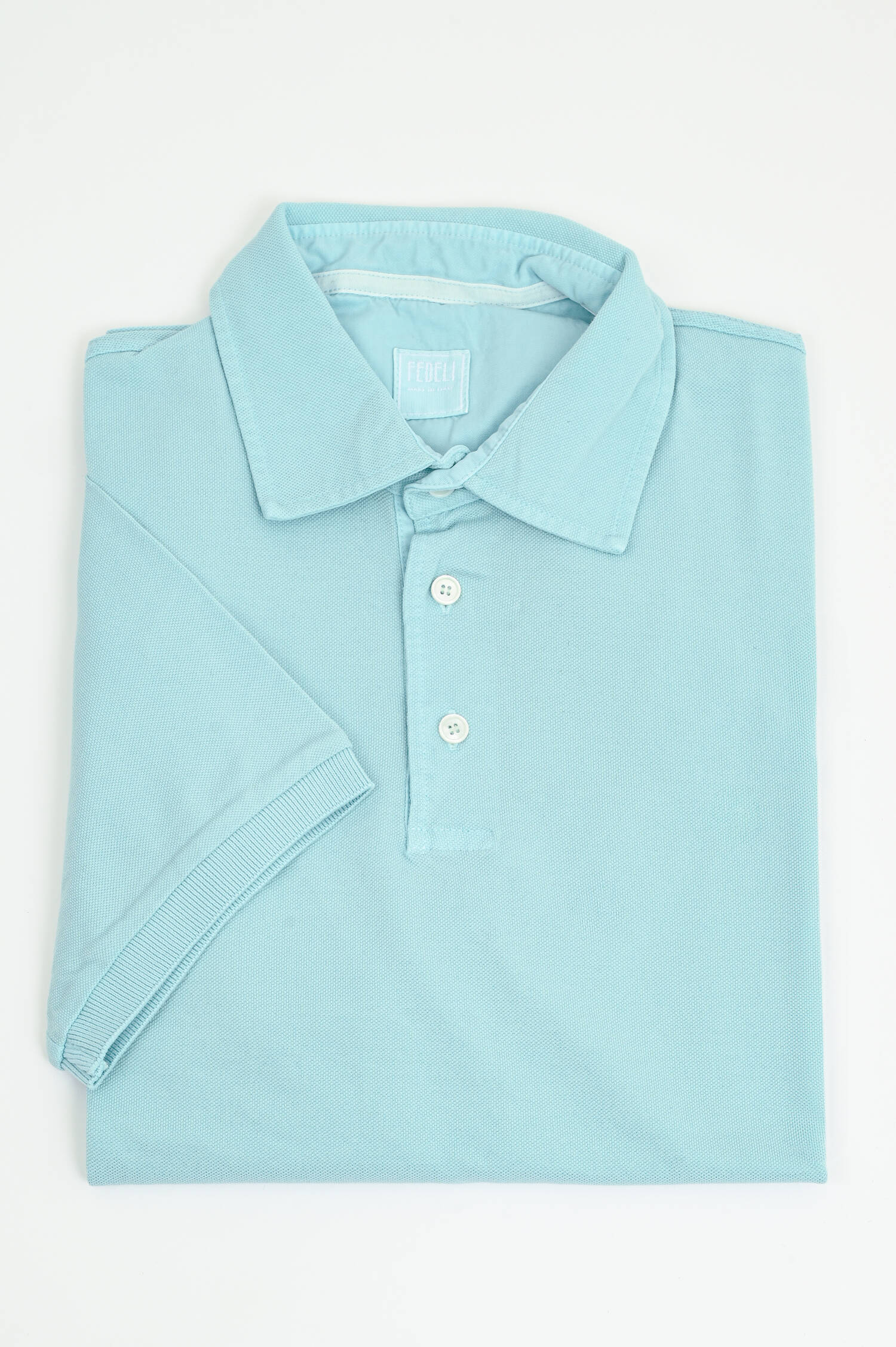 Polo-Shirt in Hellblau Polo-Shirt in Hellblau
