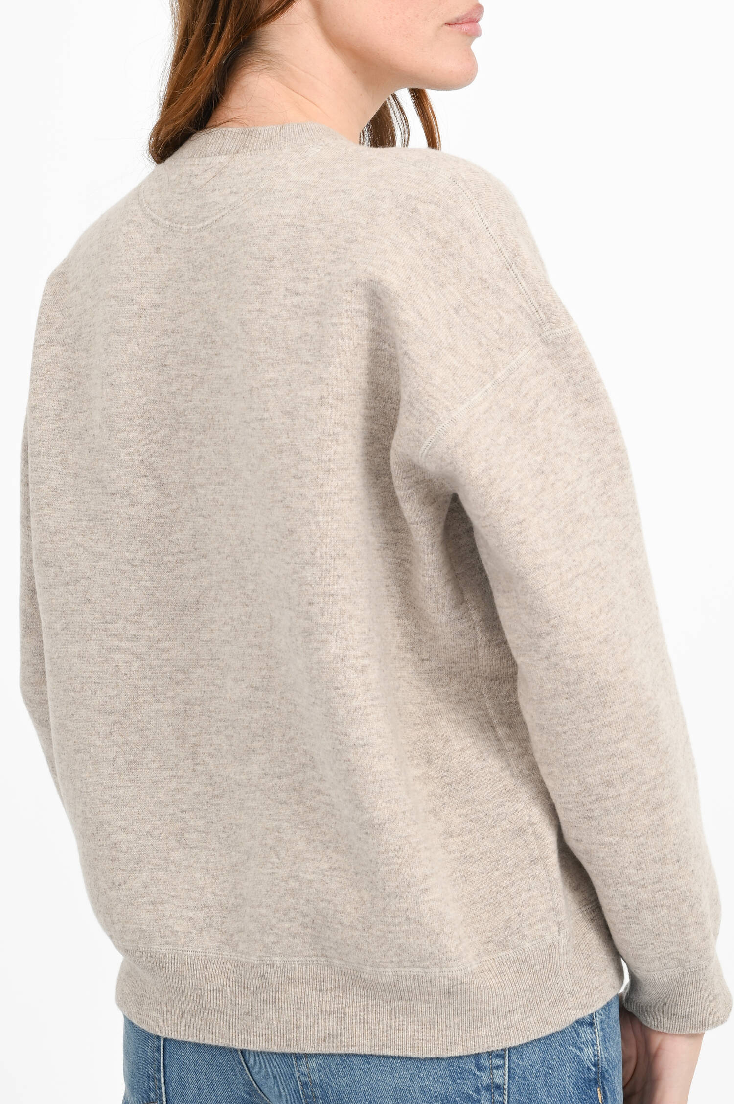 Pullover FLIPPER aus Woll-Cashmere-Mix in Beige Pullover FLIPPER aus Woll-Cashmere-Mix in Beige