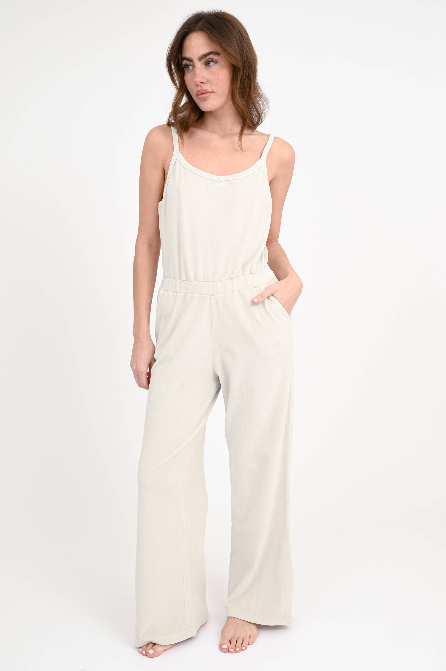 Jumpsuit REY in Stone