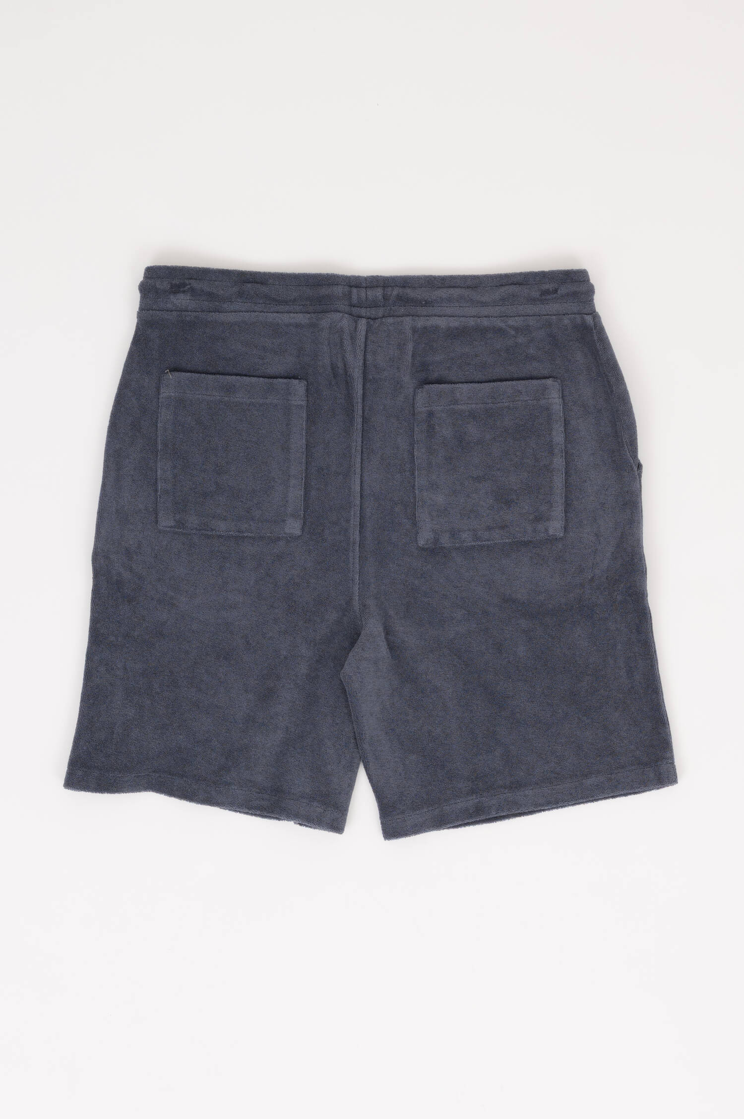 Frottee Bermudashort in Dunkelblau Frottee Bermudashort in Dunkelblau