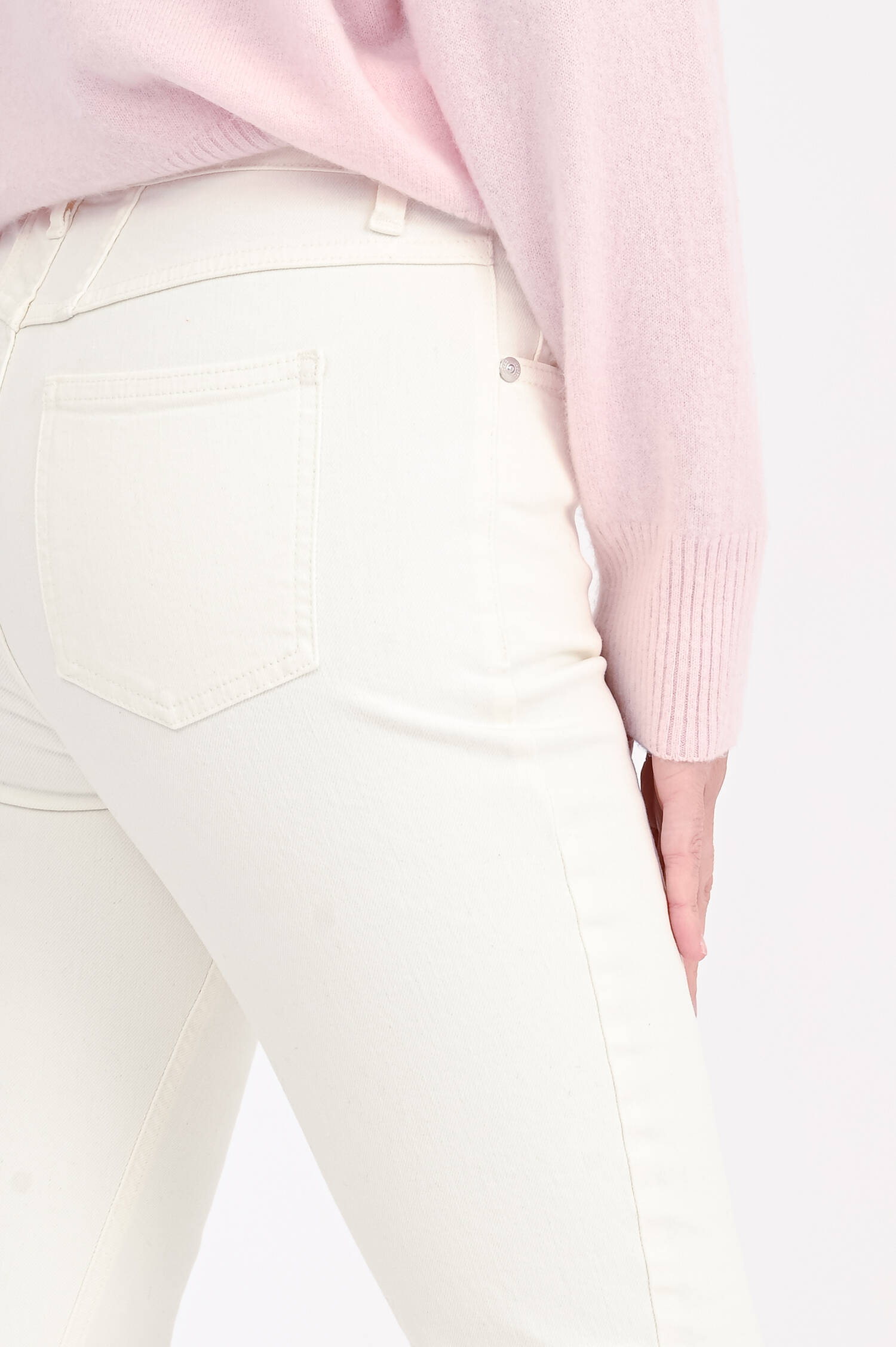 Flared Jeans HI-SUN in Ivory