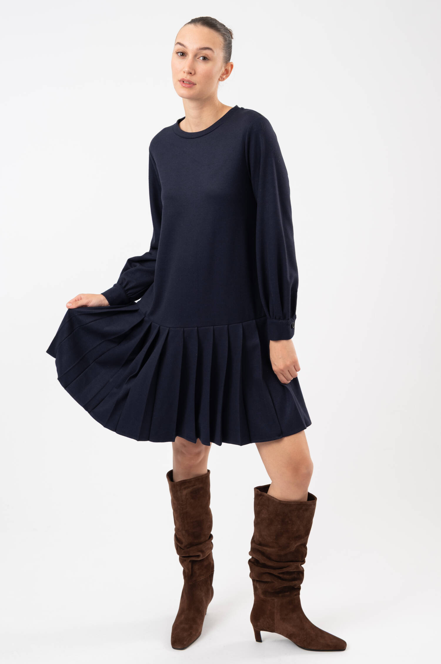 Kleid NEVETTA in Dunkelblau Kleid NEVETTA in Dunkelblau