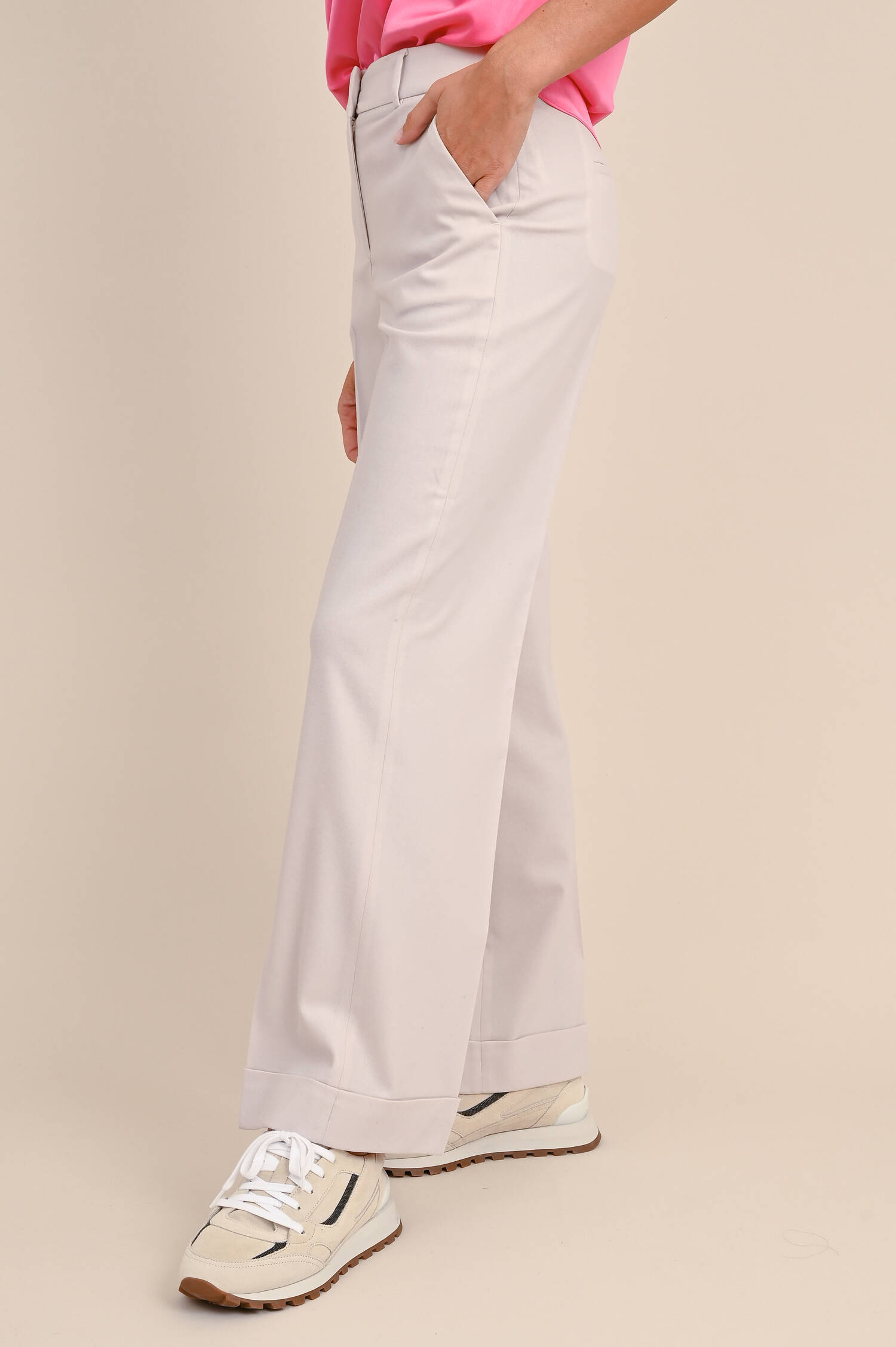 Wollfleece Hose in Sand