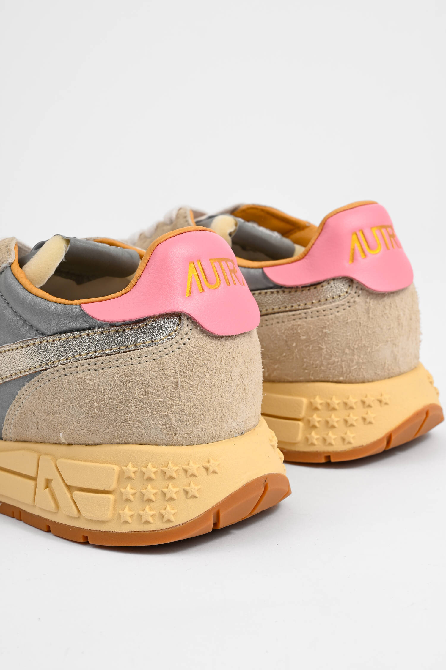 Sneaker REELWIND LOW in Silber/Pink/Beige Sneaker REELWIND LOW in Silber/Pink/Beige