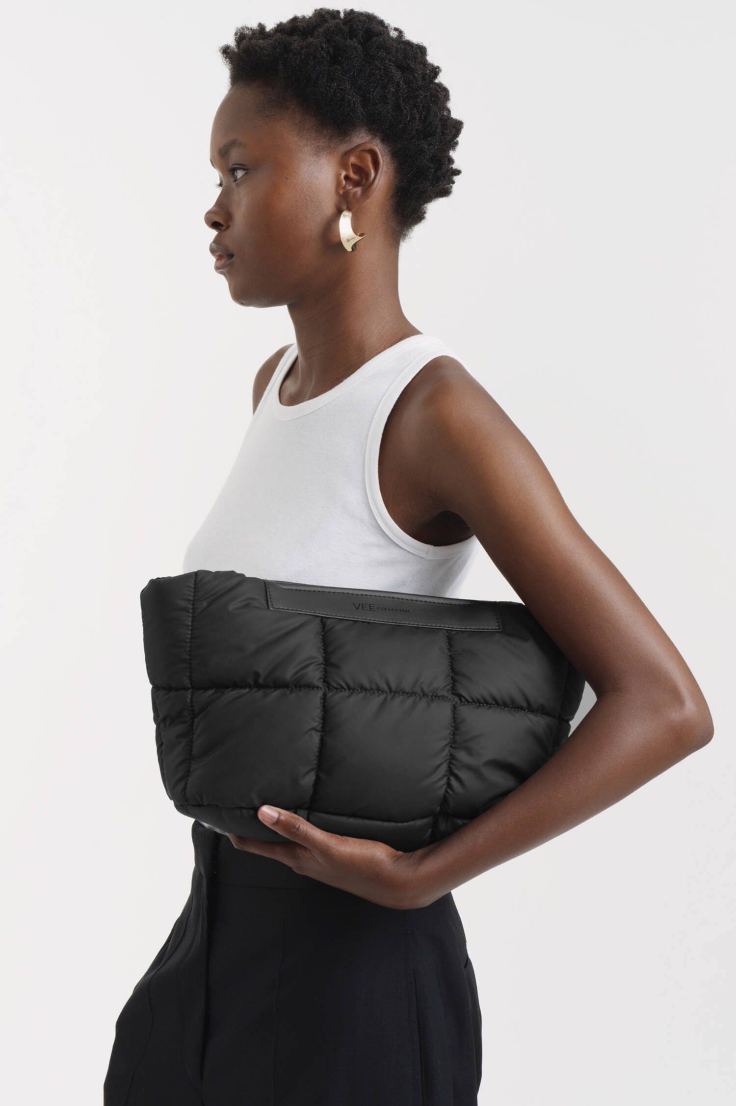 PORTER BASQUE CLUTCH in Schwarz PORTER BASQUE CLUTCH in Schwarz