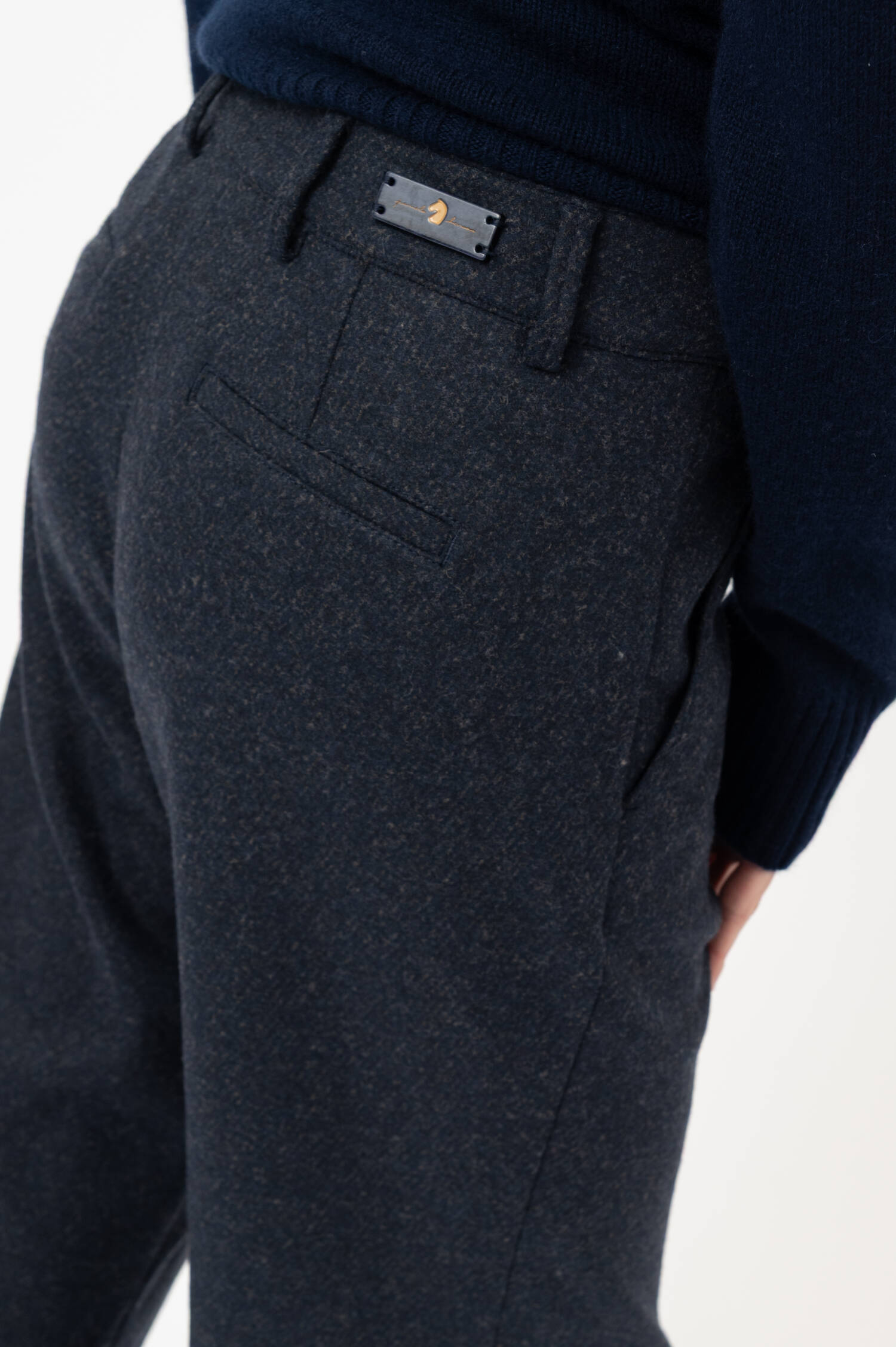 Culotte ANIKA in Navy meliert Culotte ANIKA in Navy meliert