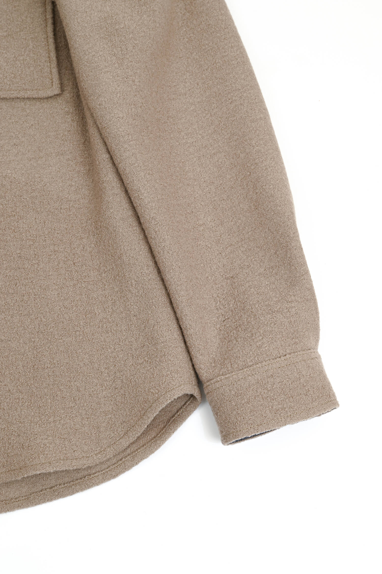 Overshirt aus Viskose in Cashew Overshirt aus Viskose in Cashew