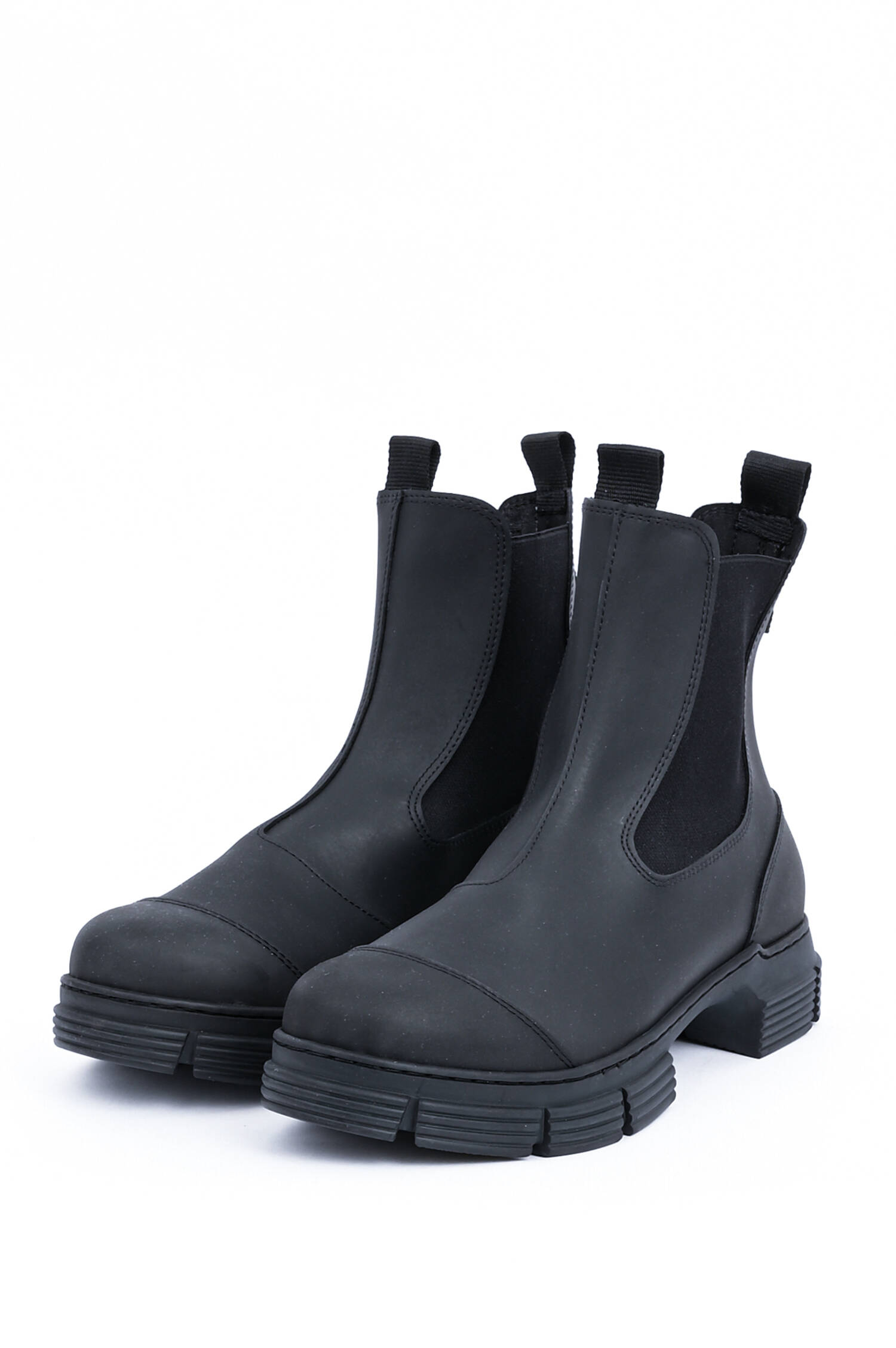 Recycelter Chelsea-Boot in Schwarz Recycelter Chelsea-Boot in Schwarz