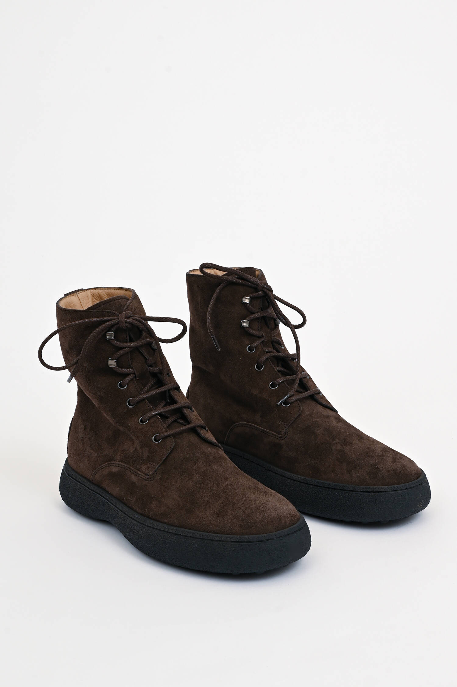 Winterstiefel aus Wildleder in Braun Winterstiefel aus Wildleder in Braun