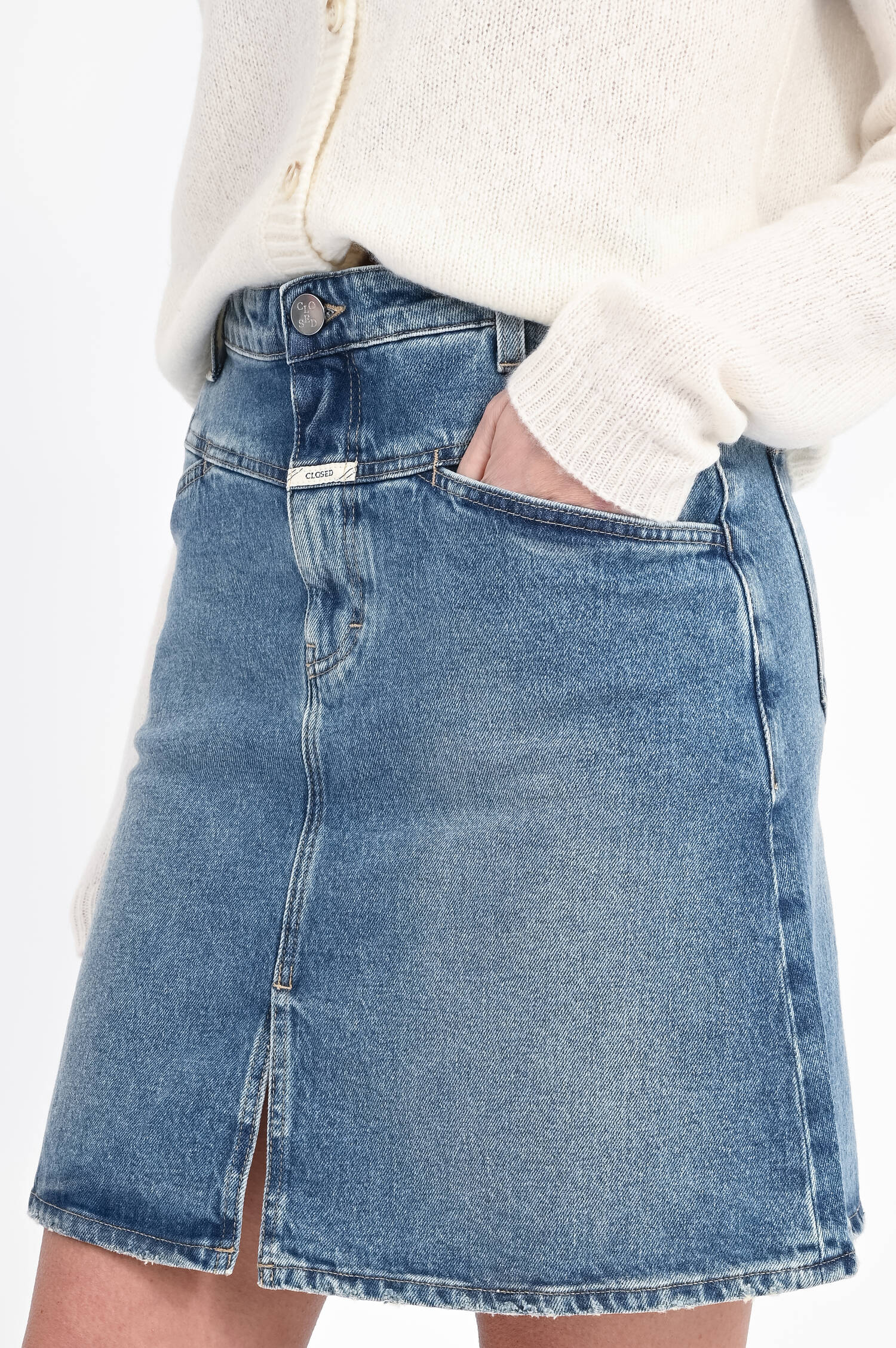 Mini-Denimrock in Mid Blue Mini-Denimrock in Mid Blue