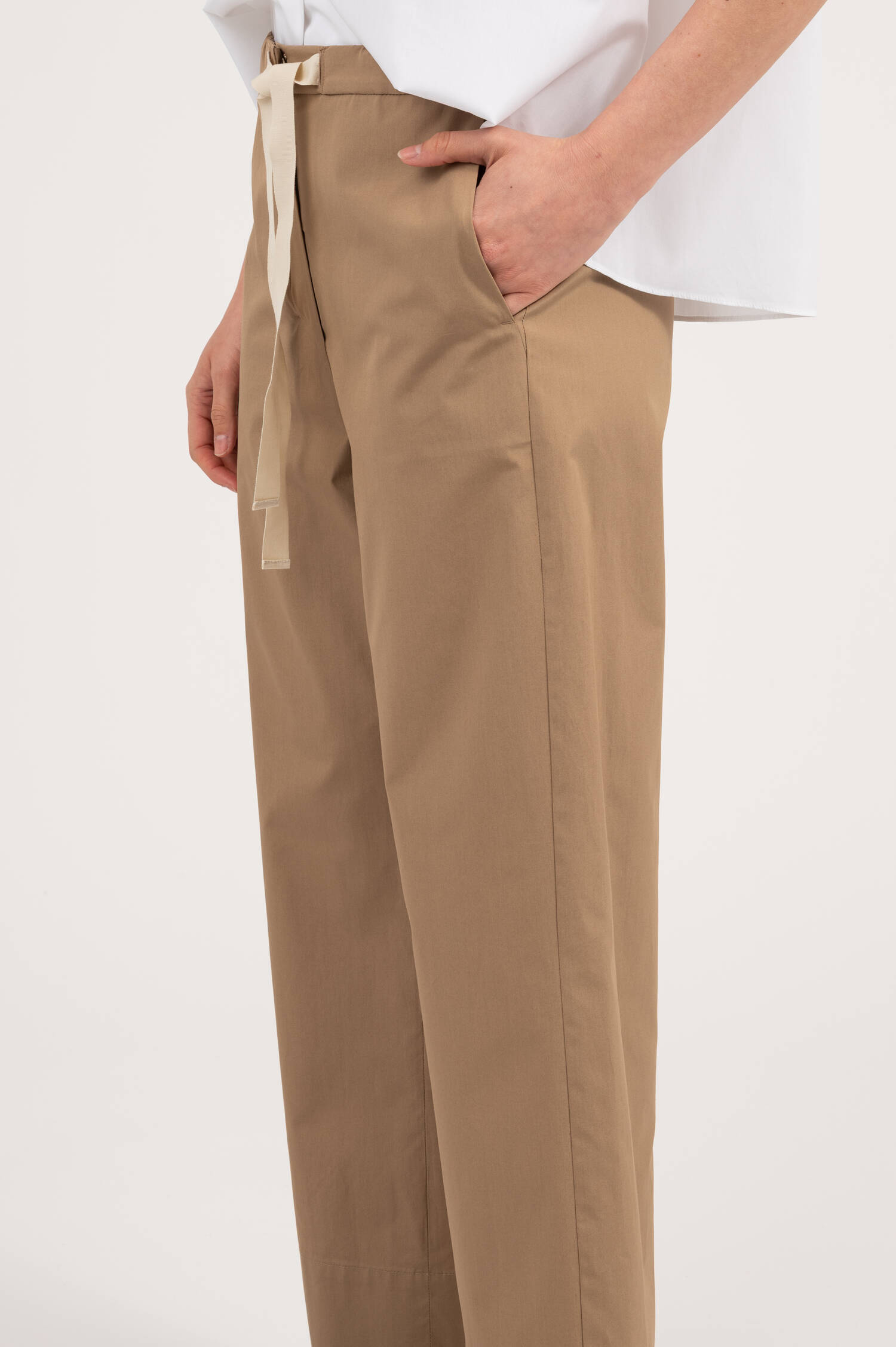 Verkürzte Hose ARGENTO in Camel Verkürzte Hose ARGENTO in Camel