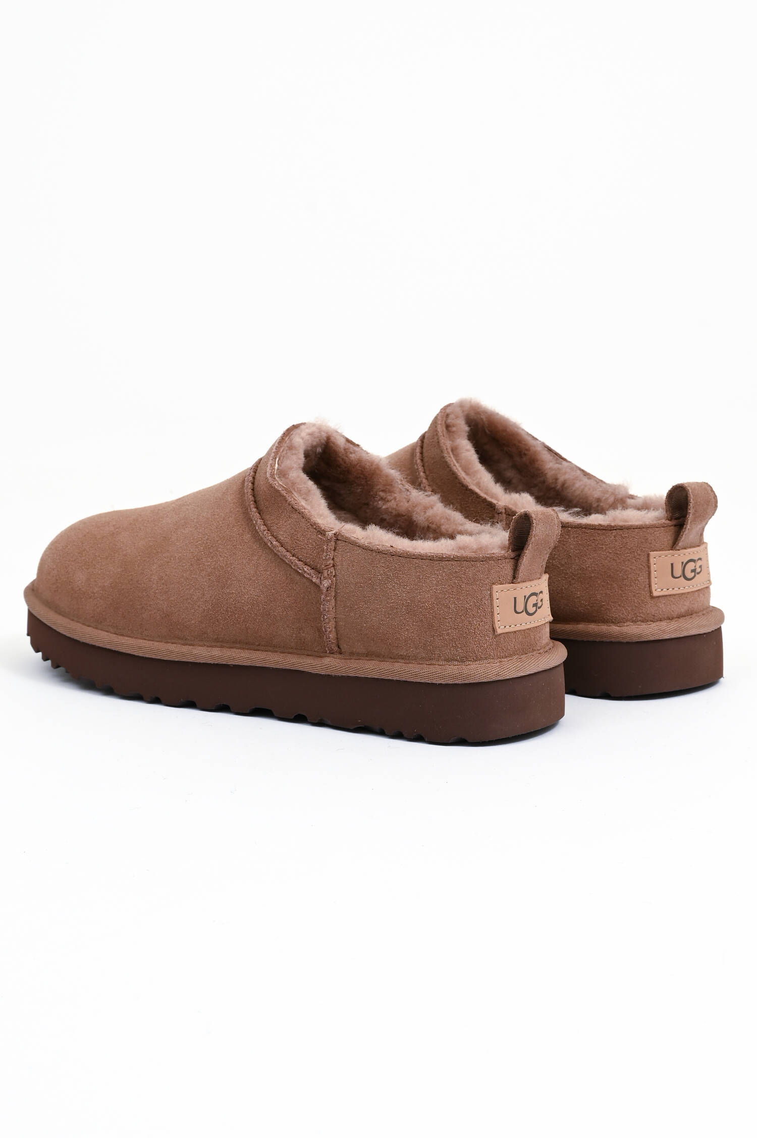 Lammfell-Boot CLASSIC MICRO in Rocky Oak