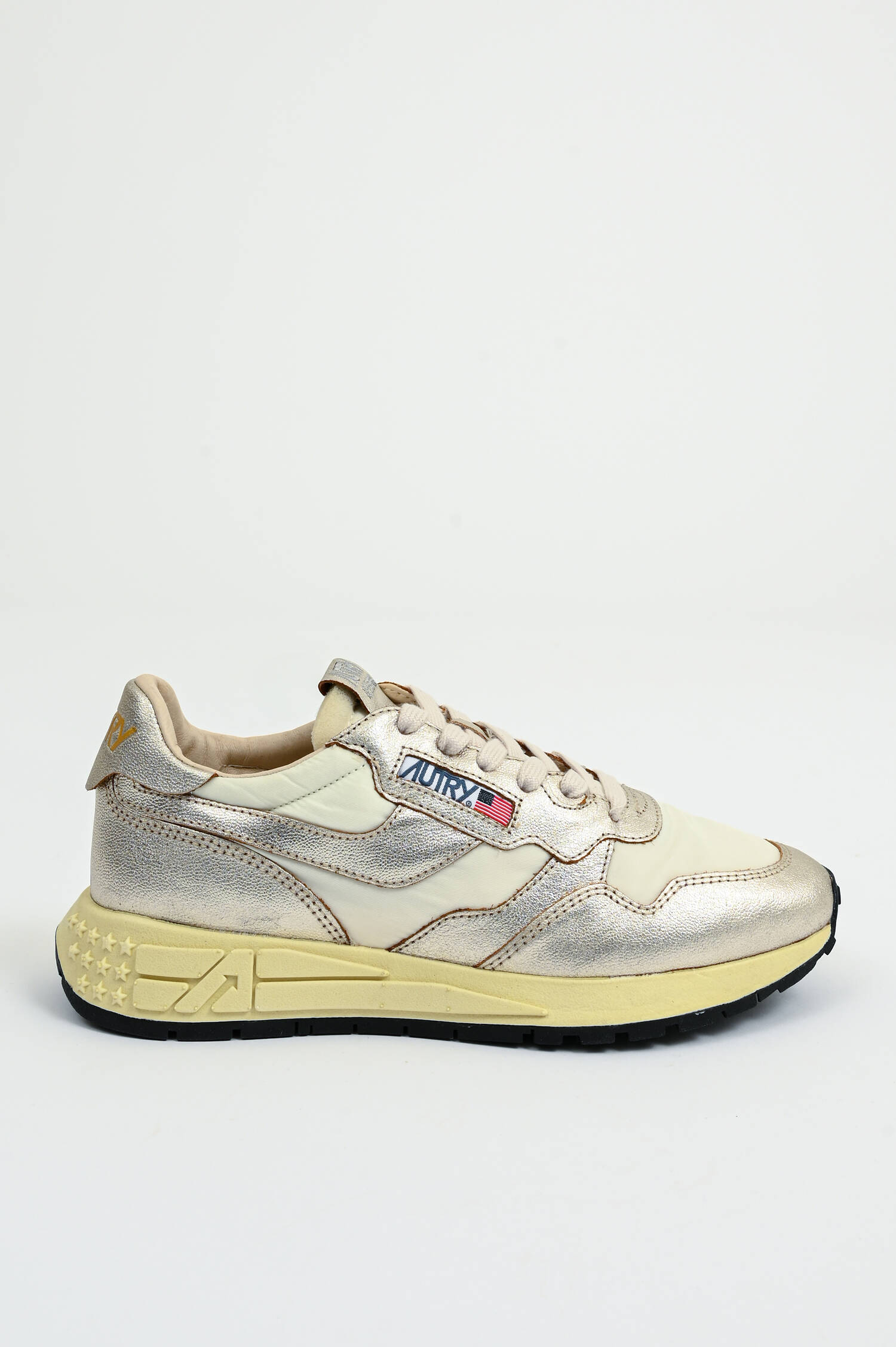 Sneaker REELWIND LOW in Gold/Weiß Sneaker REELWIND LOW in Gold/Weiß