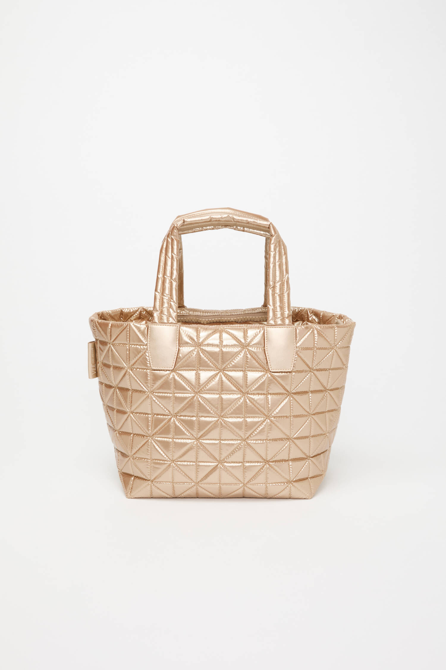 Tasche VEE LINE TOTE SMALL in Gold Metallic