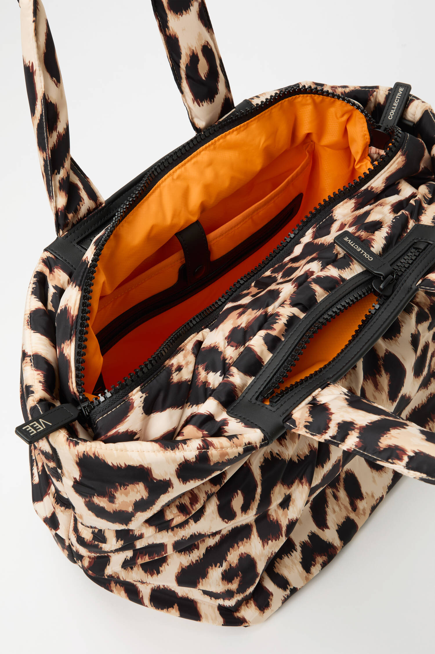 Leo-Tasche CABA TOTE MEDIUM in Beige/Schwarz/Braun Leo-Tasche CABA TOTE MEDIUM in Beige/Schwarz/Braun