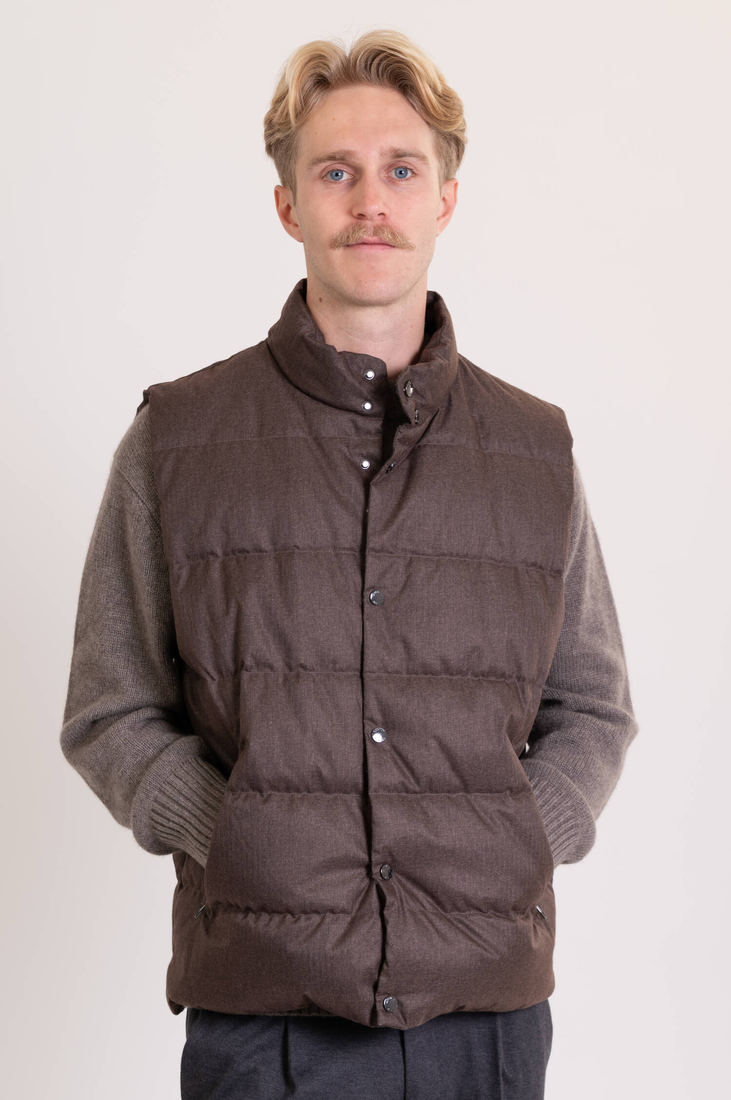 Gilet VANCOUVER in Braun Gilet VANCOUVER in Braun