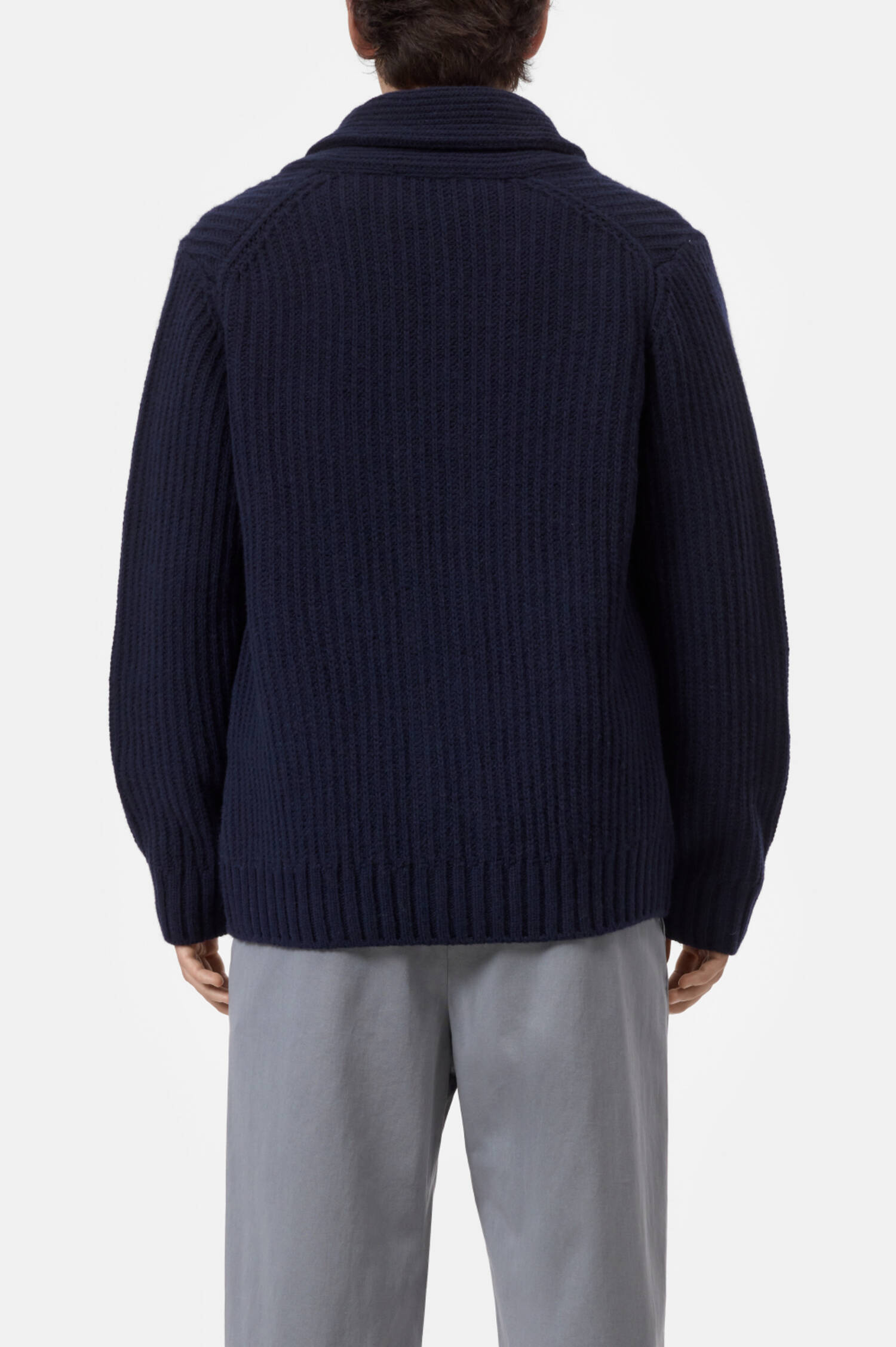 Wollcardigan in Navy Wollcardigan in Navy