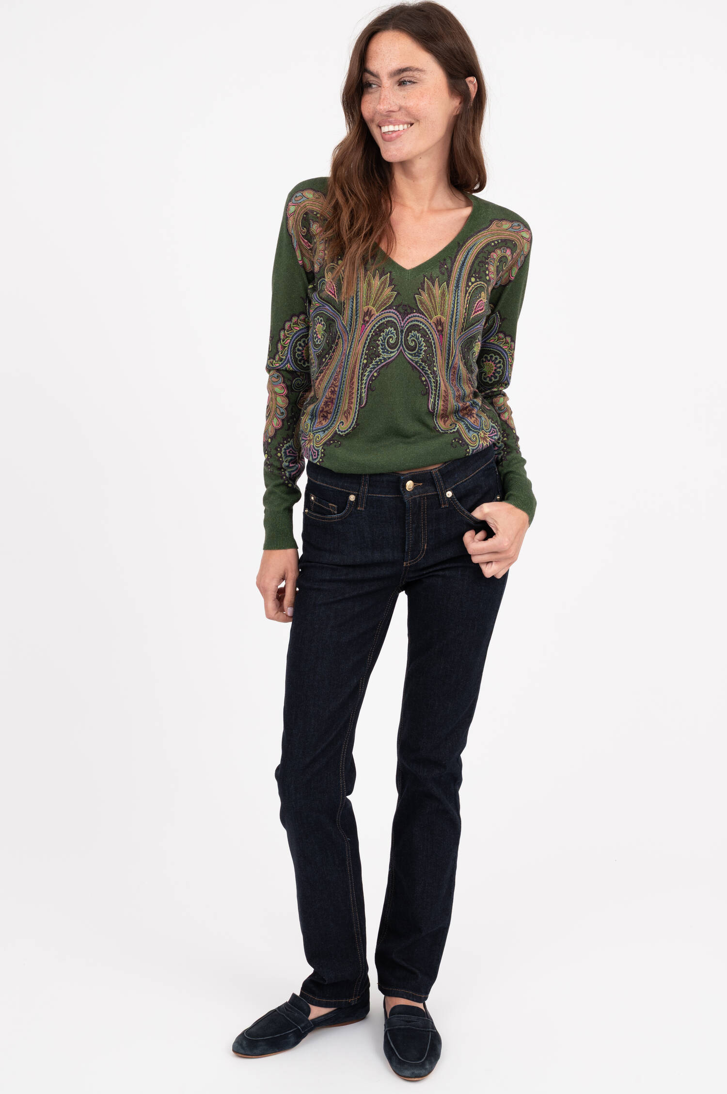 Jeans PIPER LONG in Dunkelblau Jeans PIPER LONG in Dunkelblau