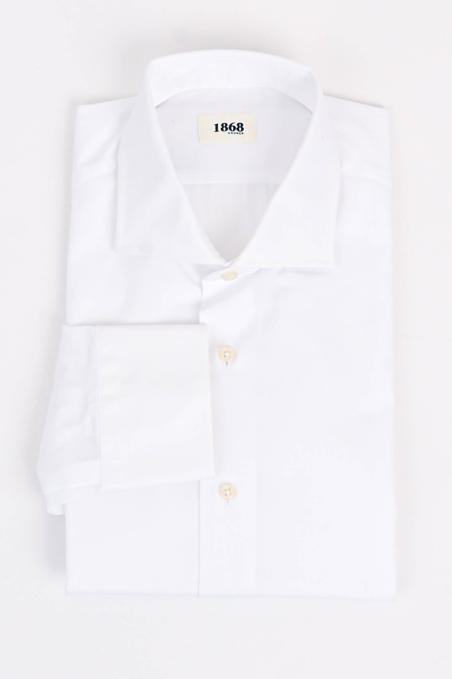 Baumwollhemd in Weiß