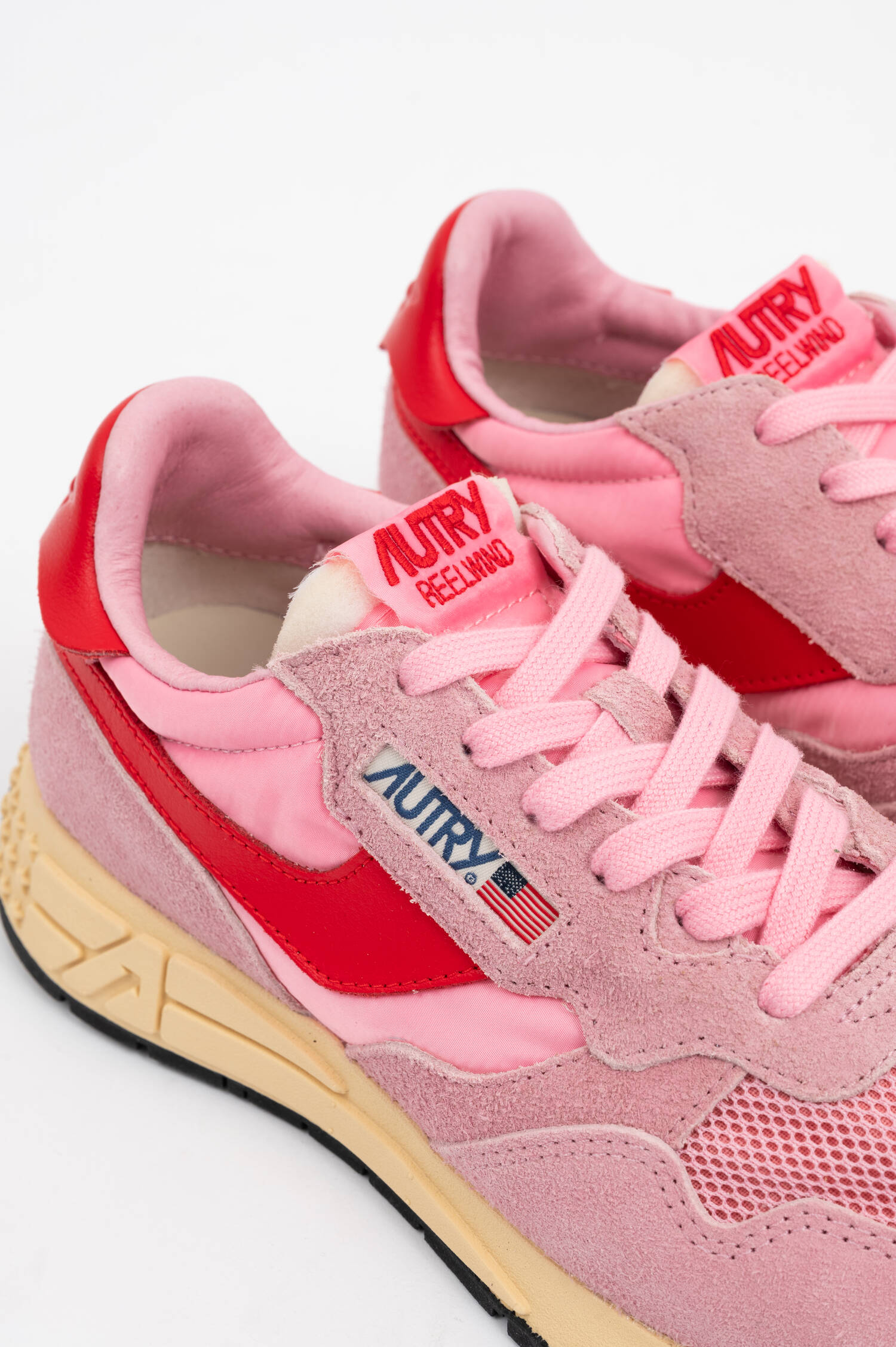 Sneaker REELWIND LOW in Rosa/Rot Sneaker REELWIND LOW in Rosa/Rot