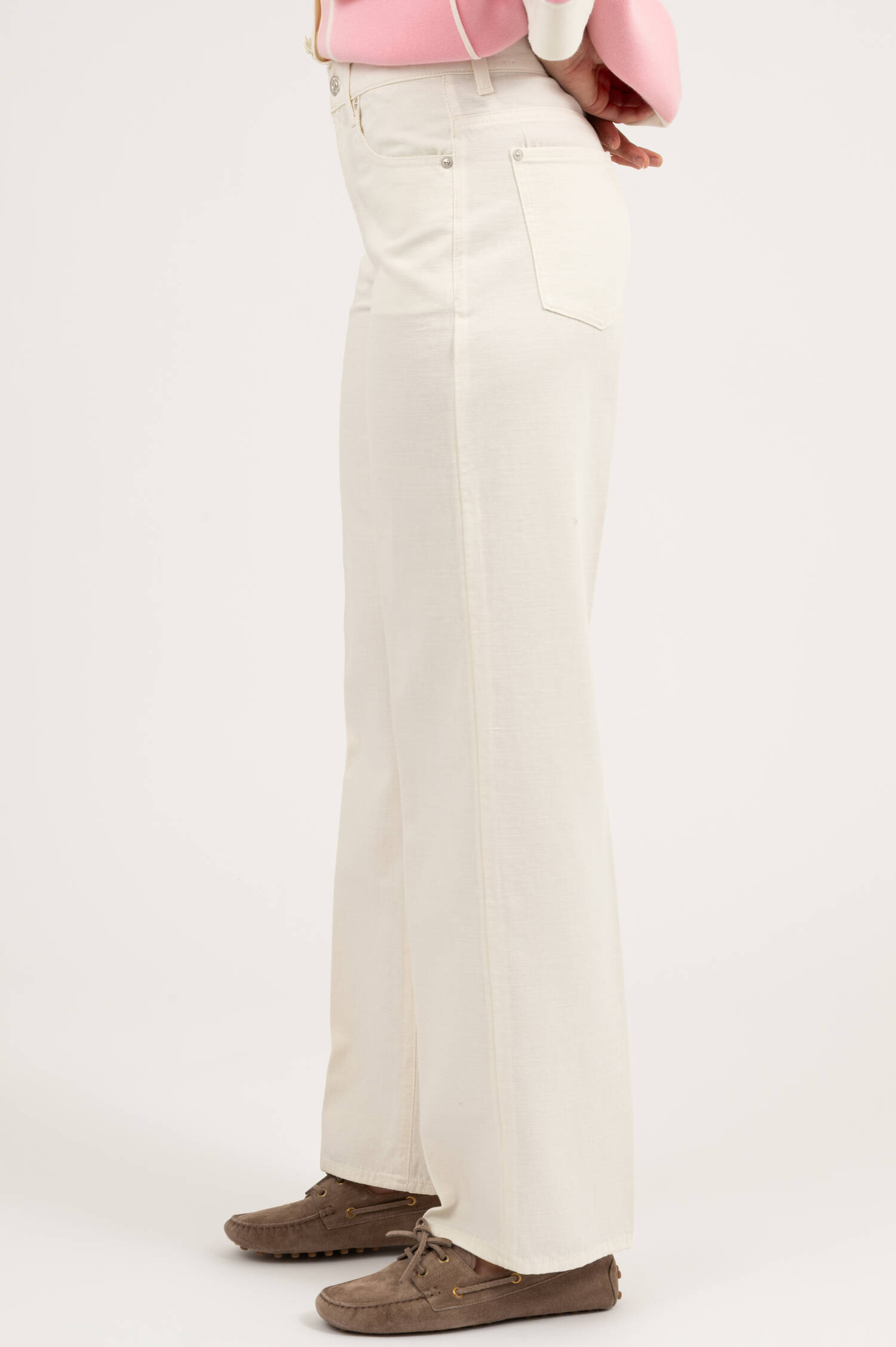 Straight Jeans STOVEPIPE in Weiß