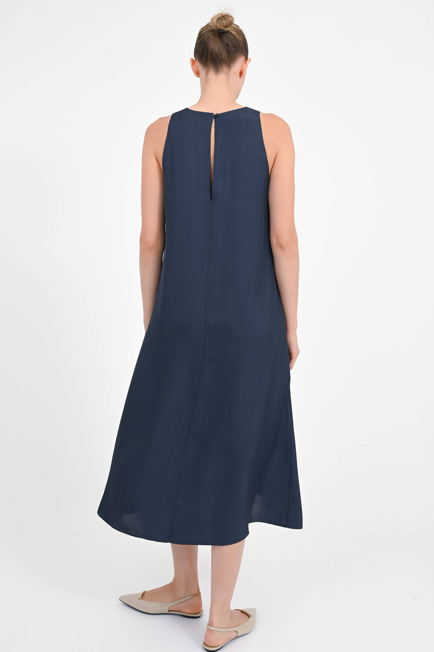 Midi-Kleid ELLYSE in Navy