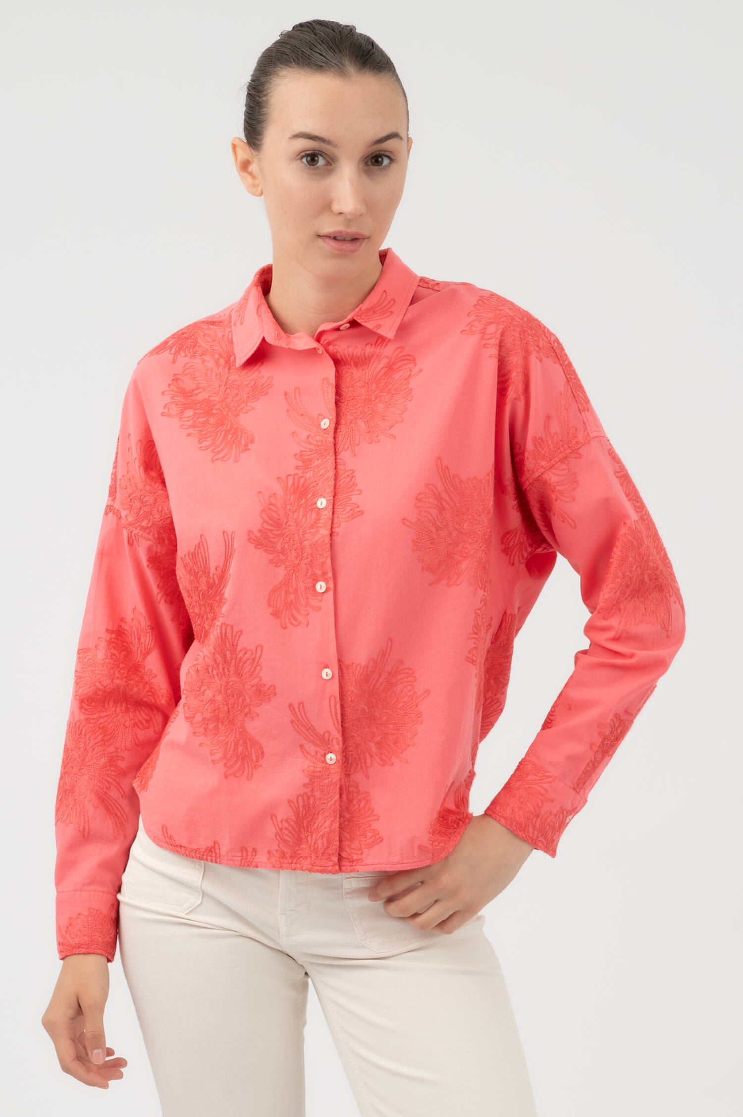 Bluse LUCY in Korall