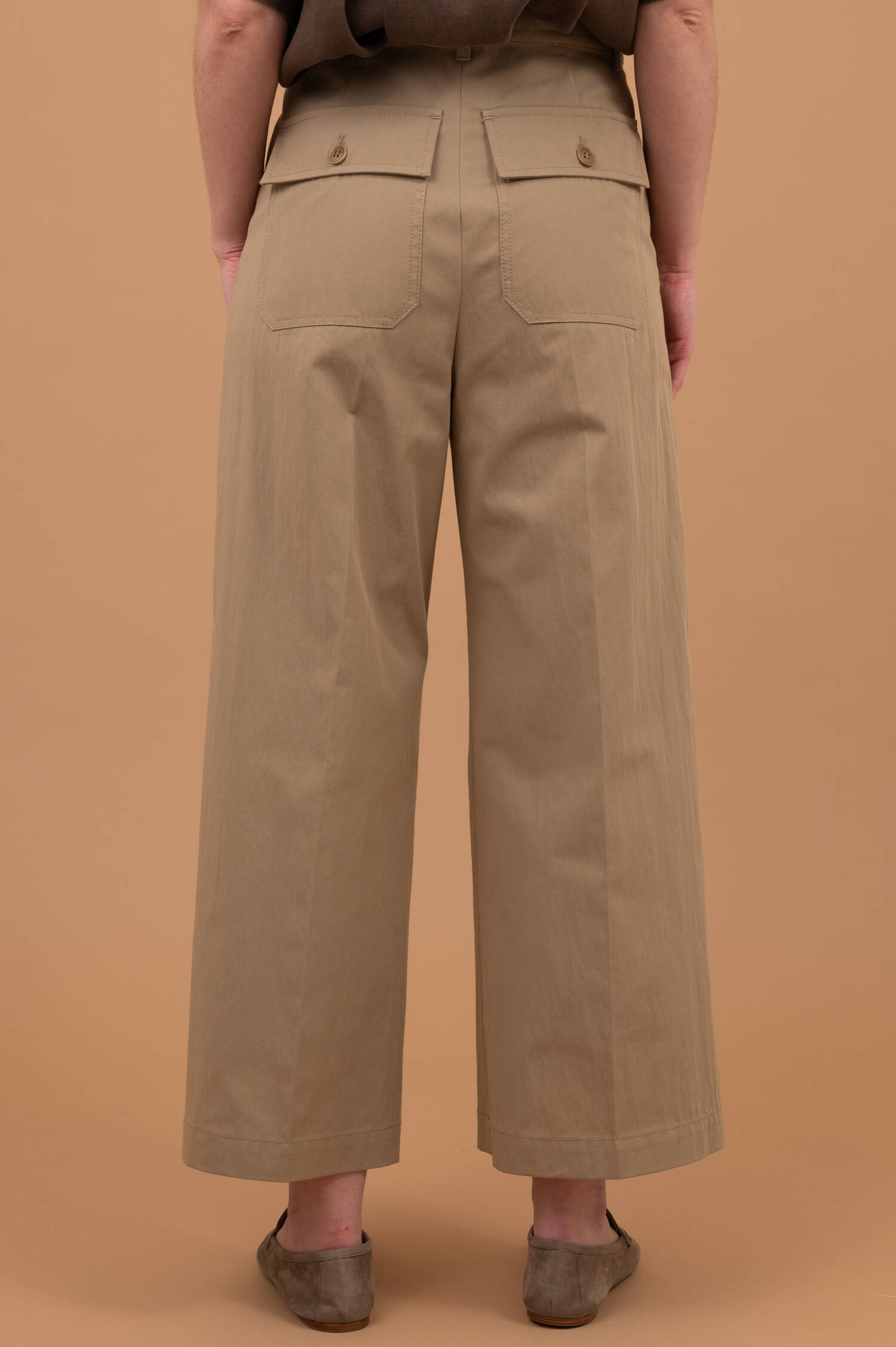 Straight Pants RONCO in Haselnuss