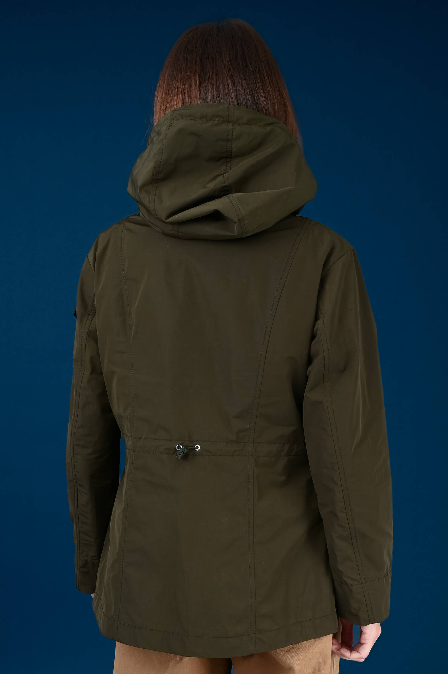 Parkajacke LEANDRO in Olivgrün