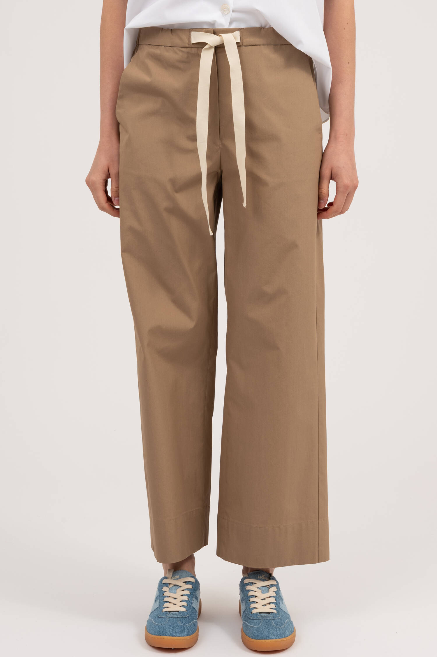 Verkürzte Hose ARGENTO in Camel Verkürzte Hose ARGENTO in Camel