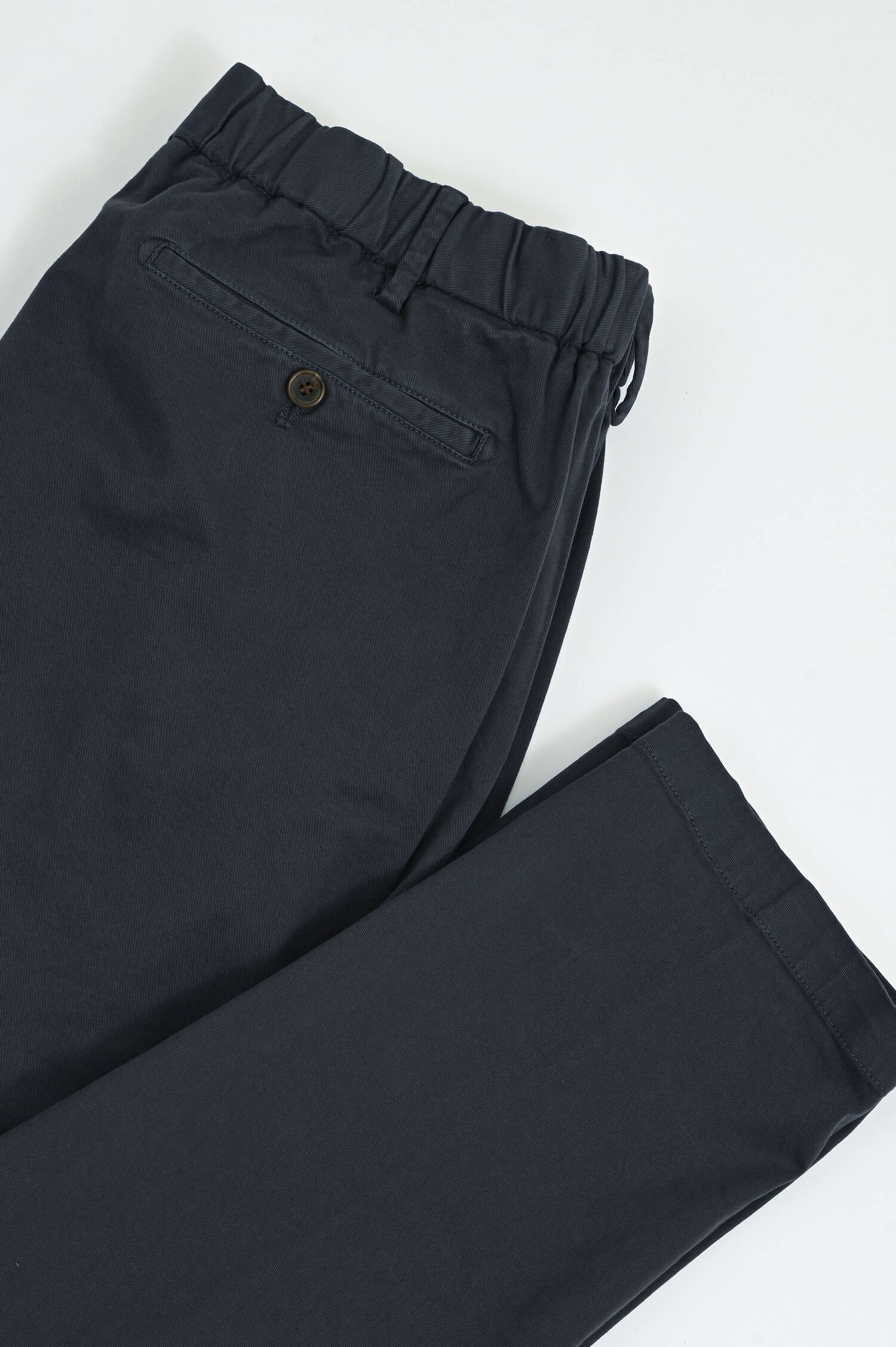 Hose aus Baumwolle in Anthrazit