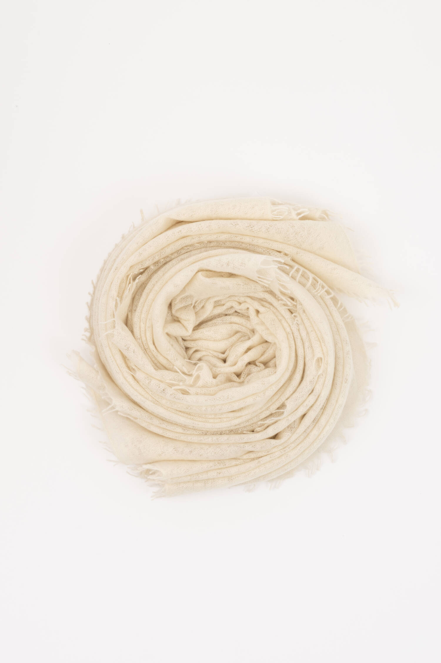 Cashmere Schal in Creme Cashmere Schal in Creme
