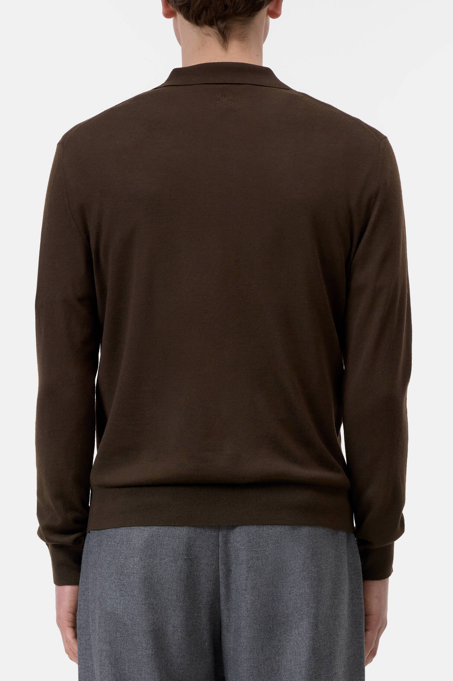 Polo Woll-Jumper in Braun Polo Woll-Jumper in Braun