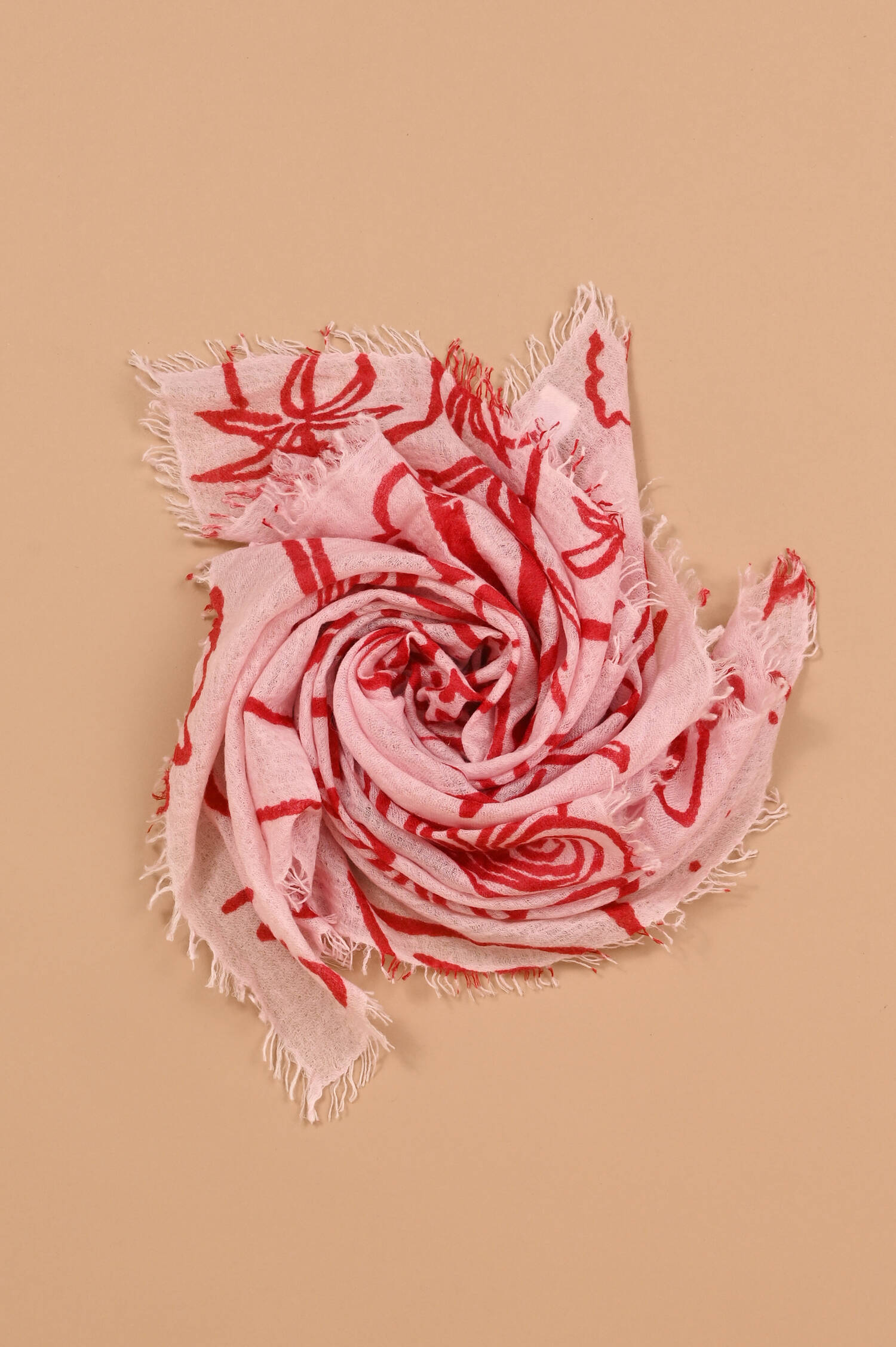 Cashmere Tuch BAN FINE in Rosa