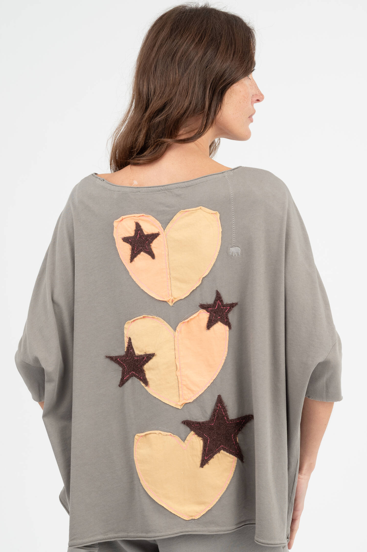 T-Shirt PAPU in Grau T-Shirt PAPU in Grau