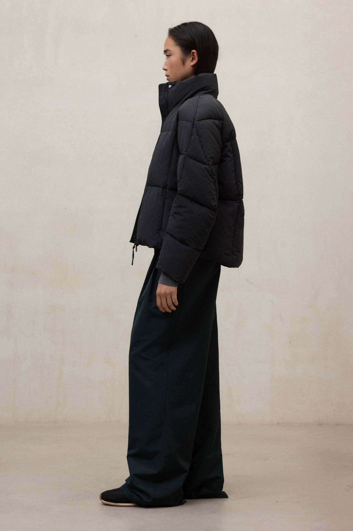 Steppjacke MAIROS in Mattschwarz