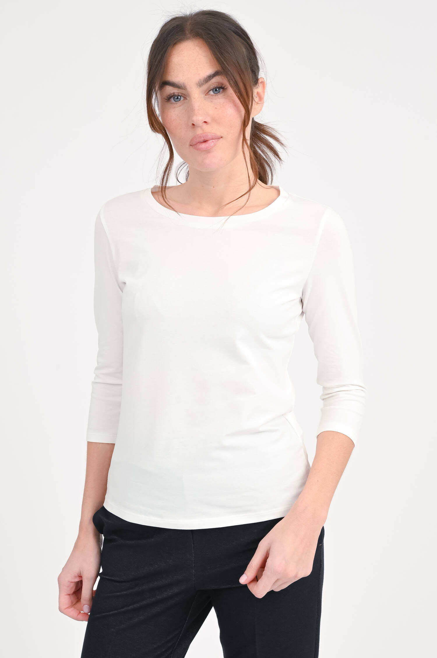 T-Shirt MULTIA mit 3/4 Arm in Natur T-Shirt MULTIA mit 3/4 Arm in Natur