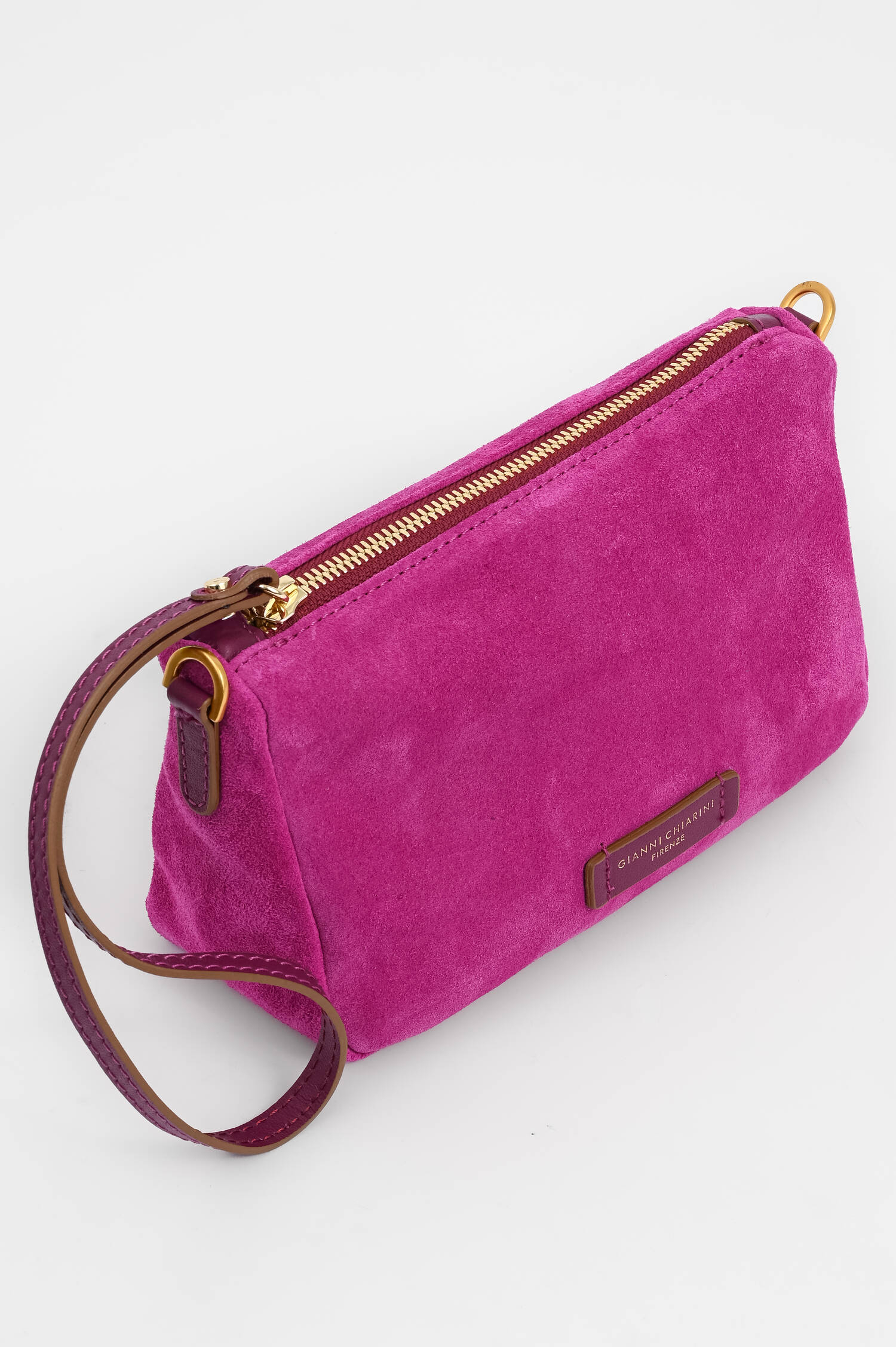 Veloursleder-Pouch NORA in Desert Flower Veloursleder-Pouch NORA in Desert Flower