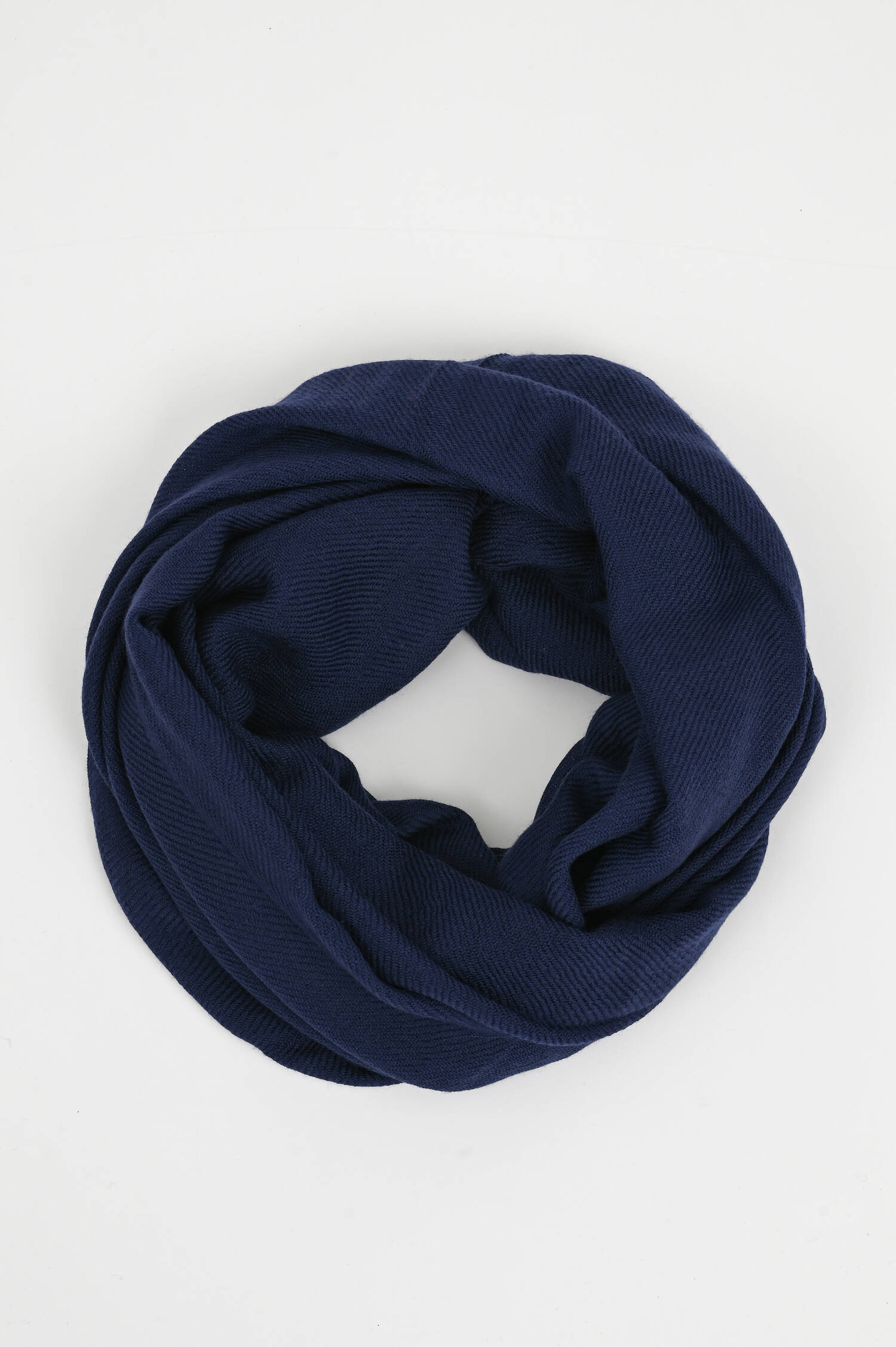 Cashmere Schal CALEB in Dunkelblau