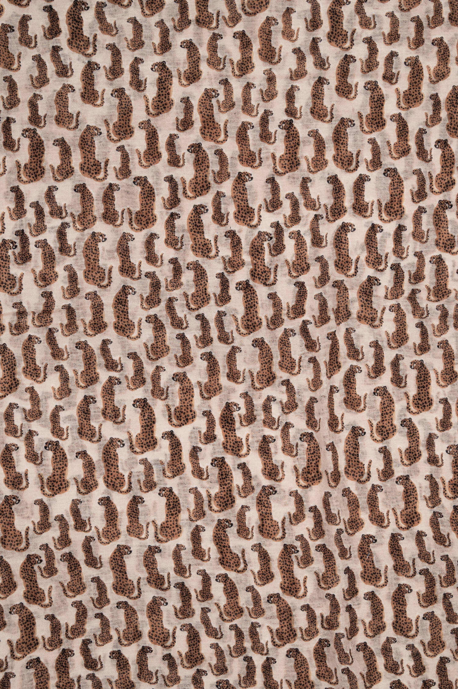 Woll-Schal PLEOSI in Beige/Braun Woll-Schal PLEOSI in Beige/Braun