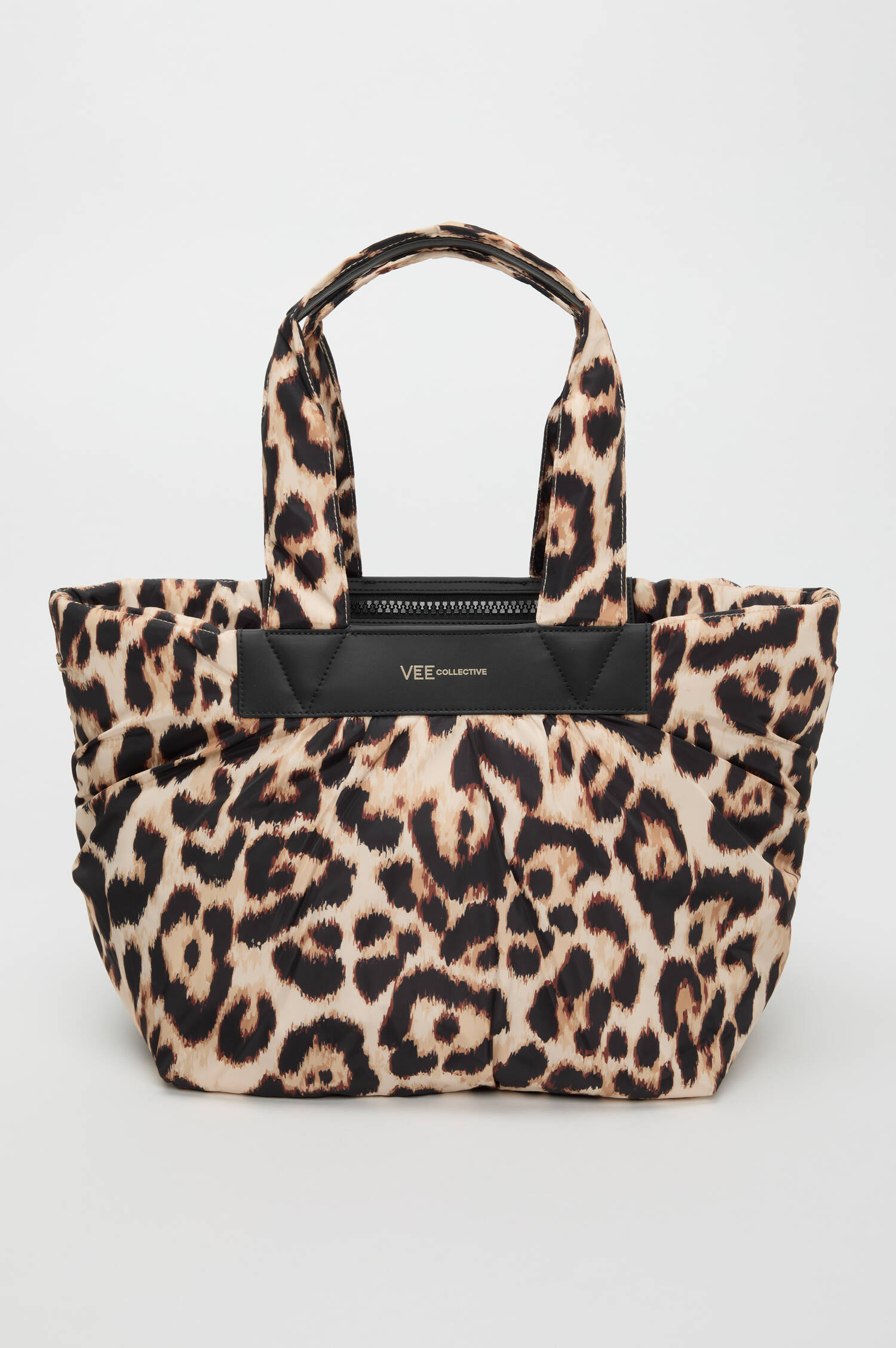 Leo-Tasche CABA TOTE MEDIUM in Beige/Schwarz/Braun