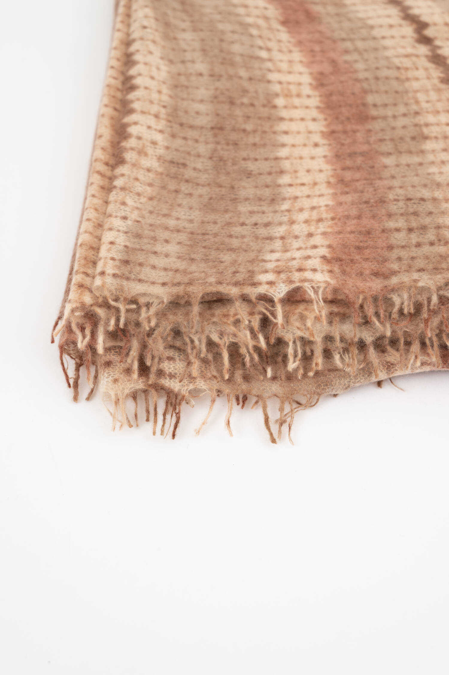 Cashmere-Schal mit Print in Braun Cashmere-Schal mit Print in Braun