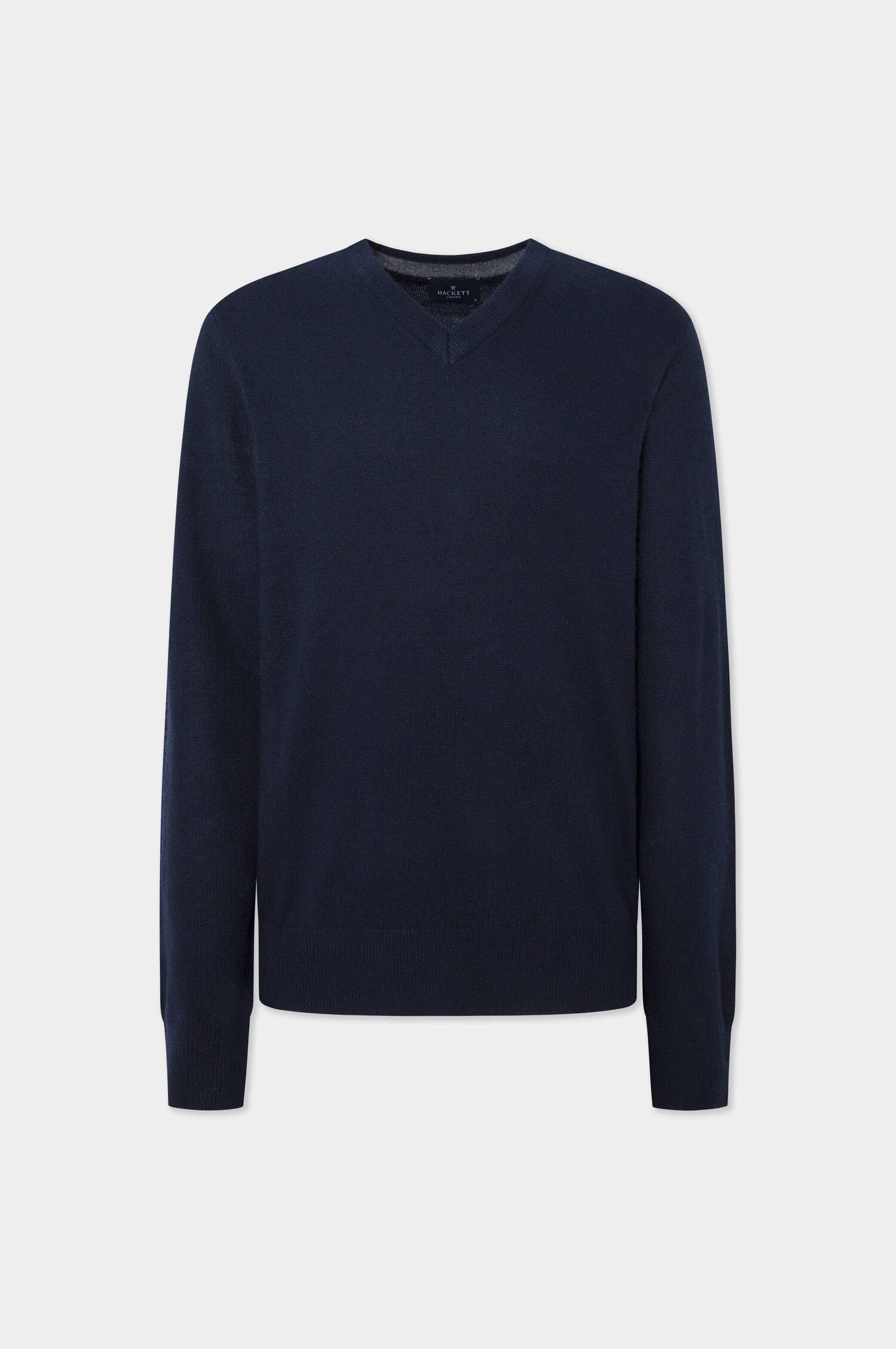 Pullover aus Wolle-Cashmere-Mix in Navy