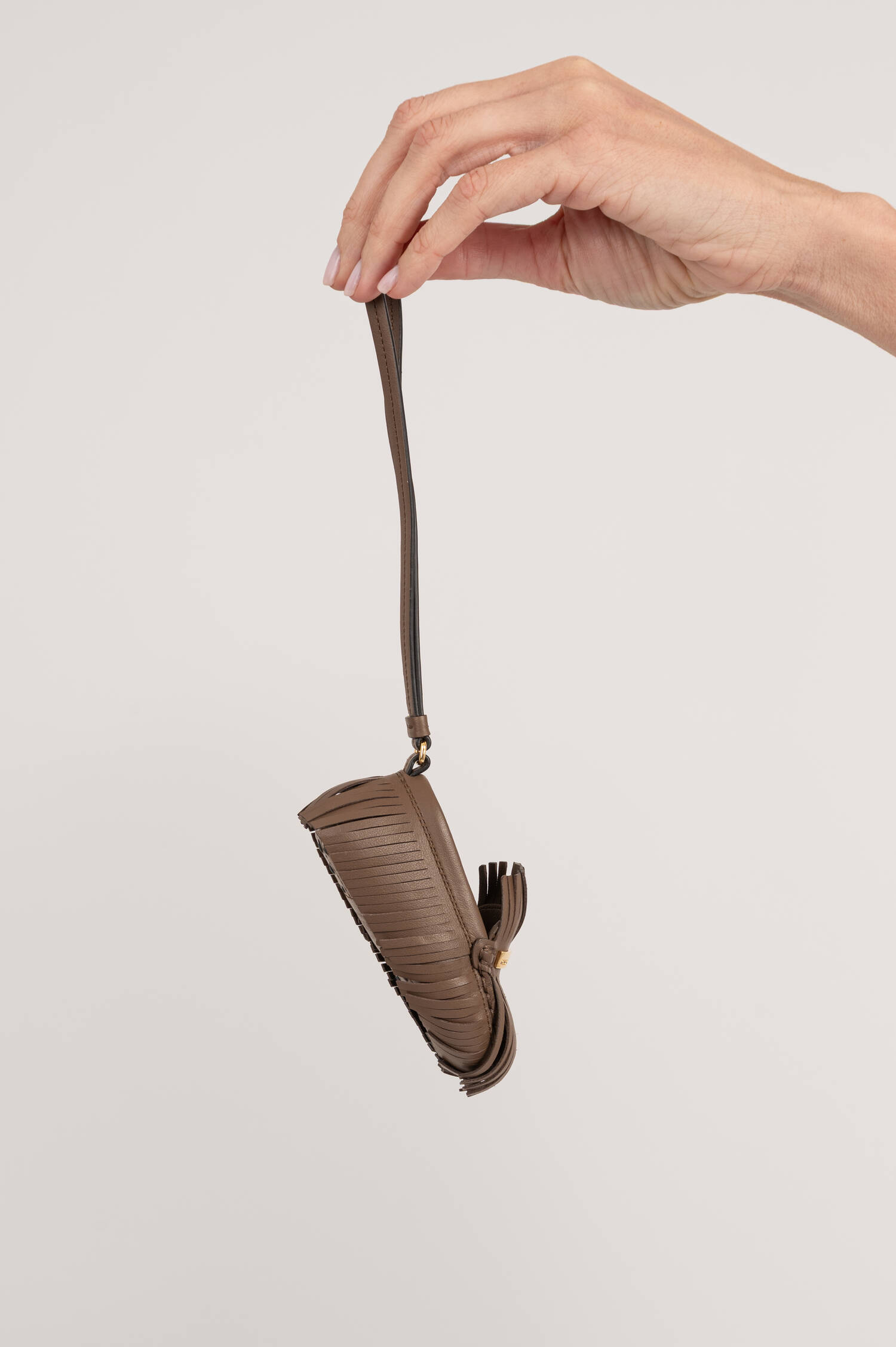 Schlüsselanhänger Minischuh SCARPINA in Braun