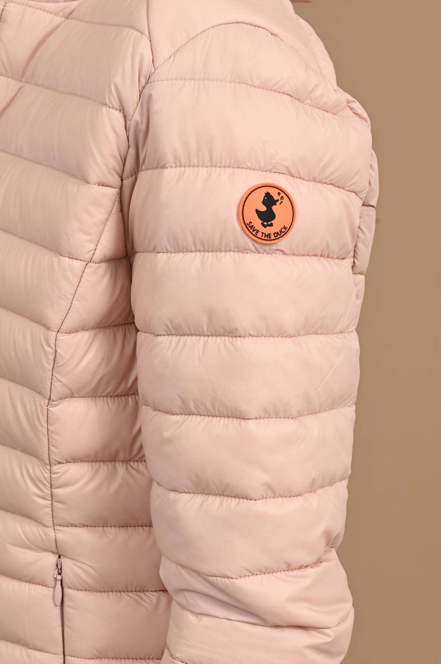 Steppjacke DAISY mit Kapuze in Blush Pink