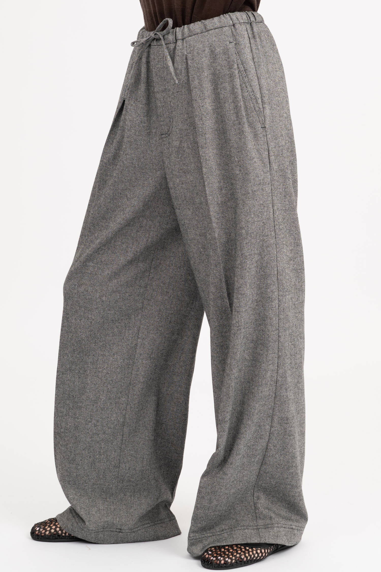 Flanell-Twill Hose WYNSTON in Grau