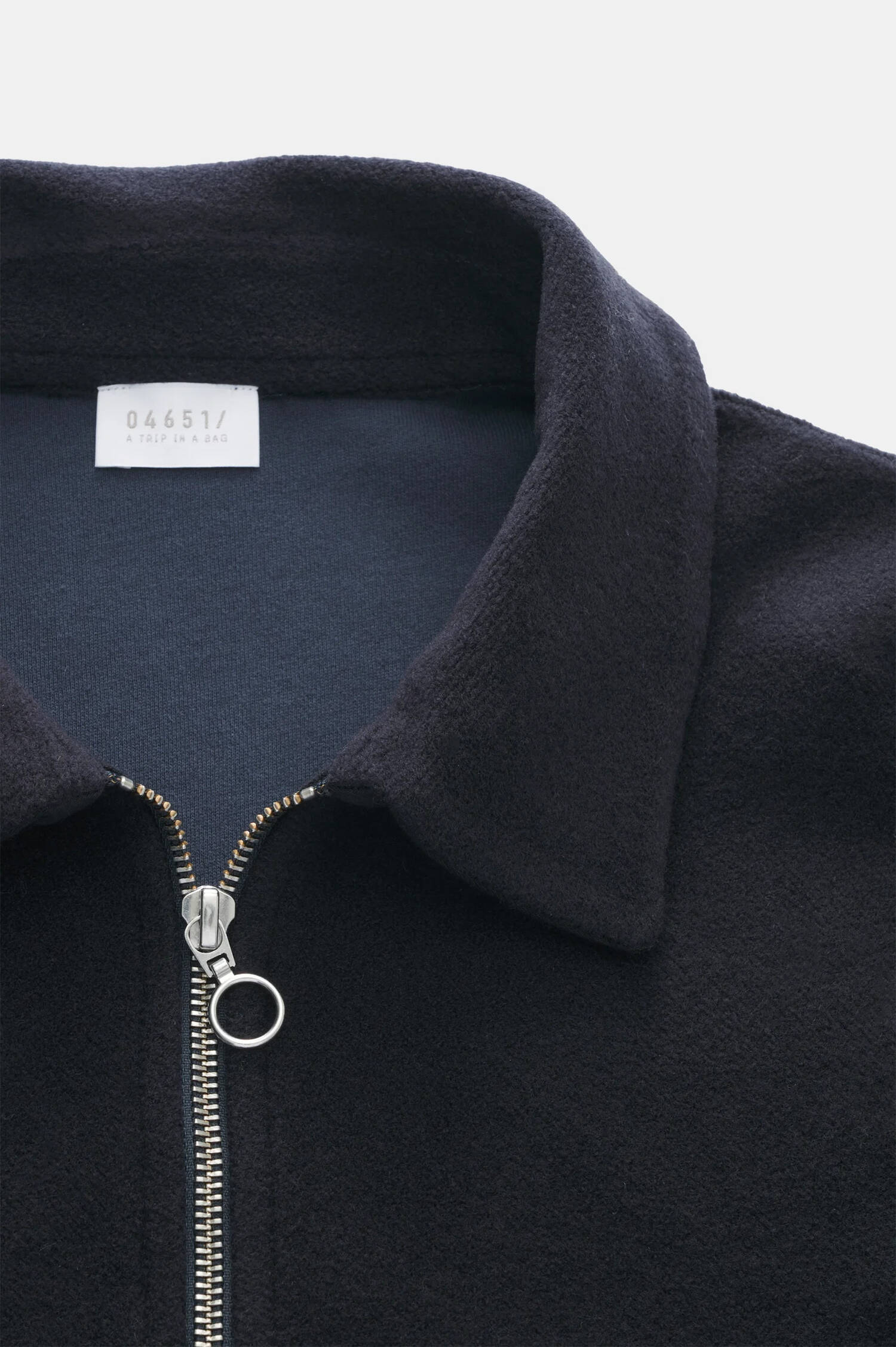 Wollmix Polo-Shirt in Navy Wollmix Polo-Shirt in Navy