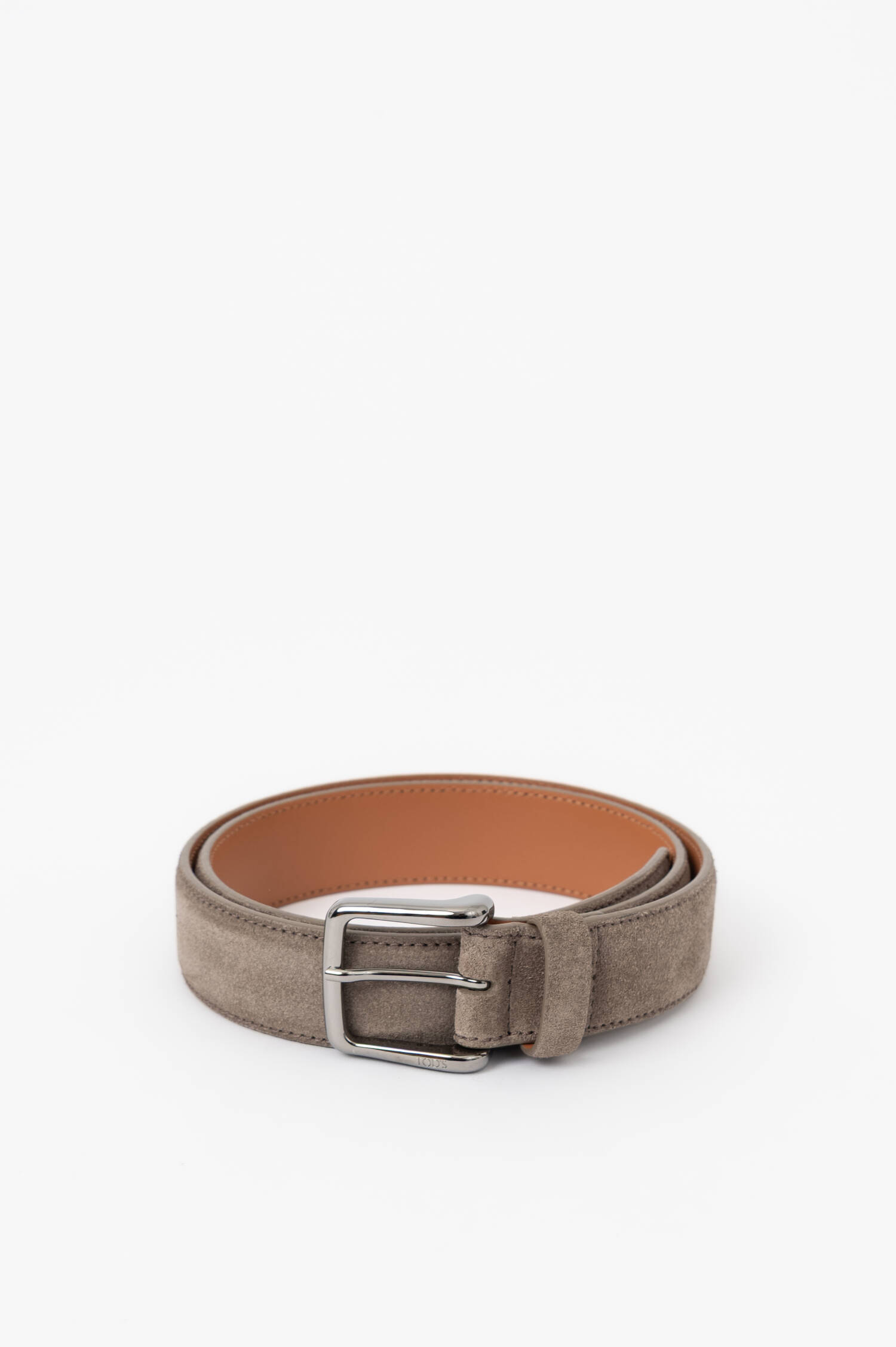 Suede Gürtel in Taupe