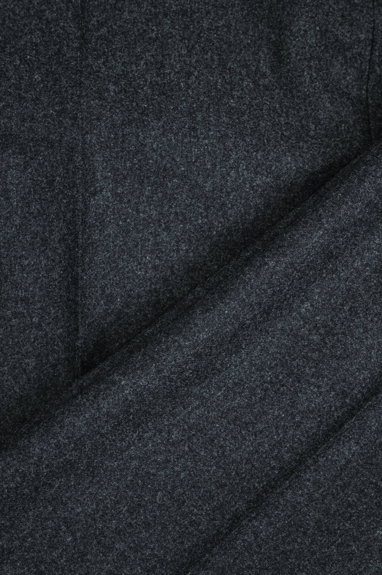 Flanellhose PIACENZA in Dunkelgrau meliert