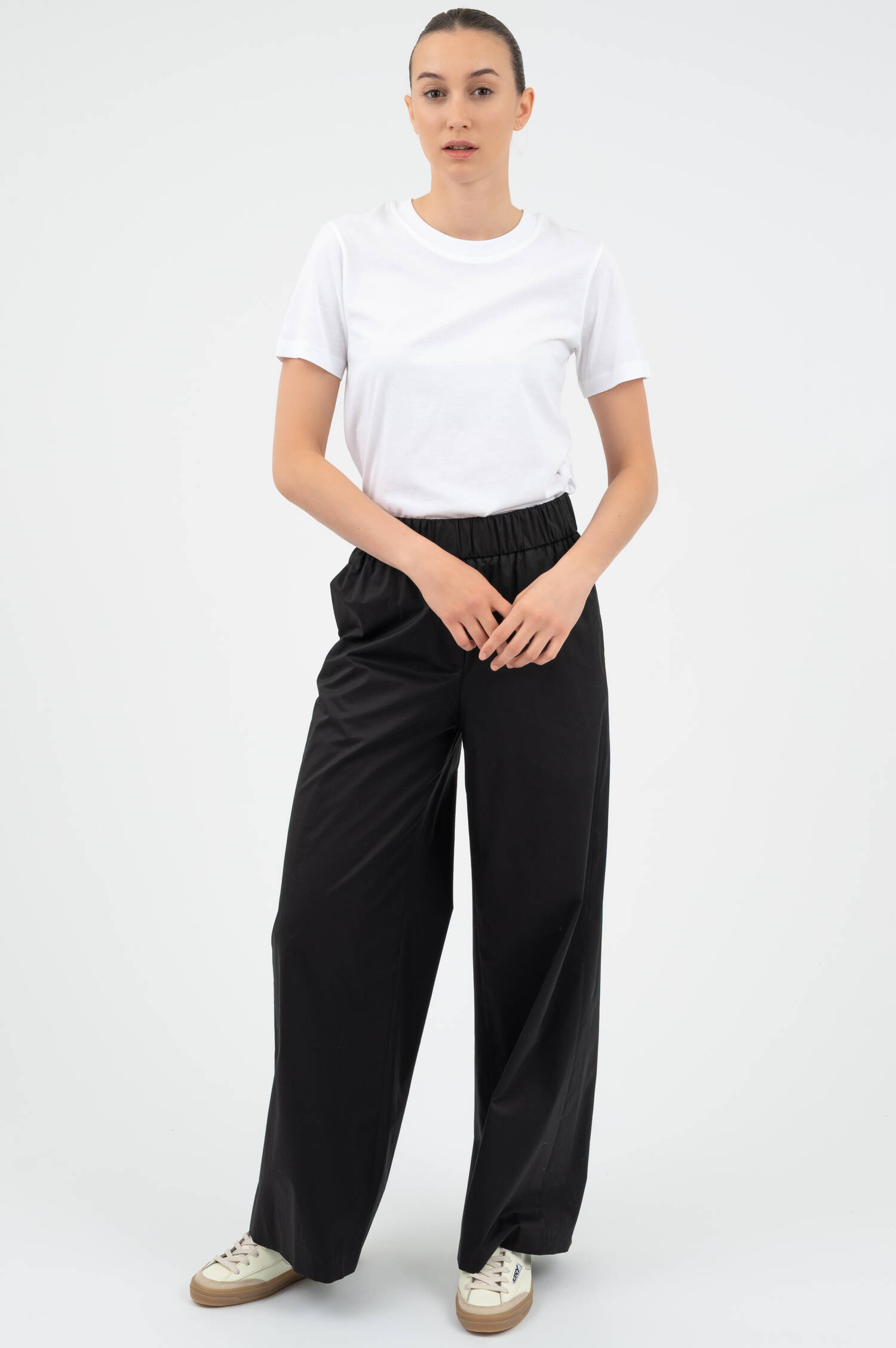 Baumwollhose in Schwarz Baumwollhose in Schwarz